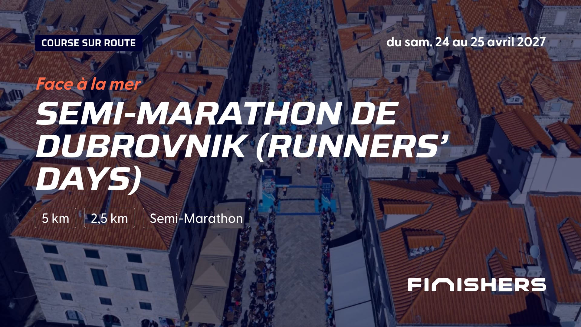 Semi-Marathon de Dubrovnik (Runners’ Days) — fotografie 4 na 5