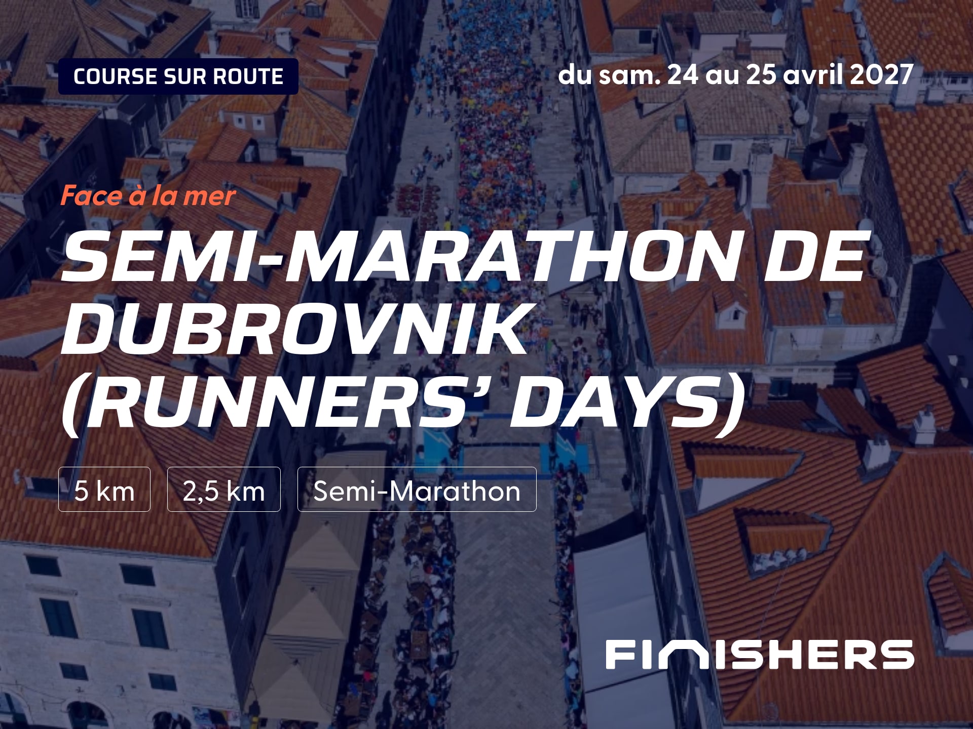 Semi-Marathon de Dubrovnik (Runners’ Days) — fotografie 3 na 5