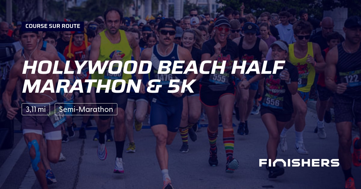 Hollywood Beach Half Marathon & 5k — 照片 2 在 2 上