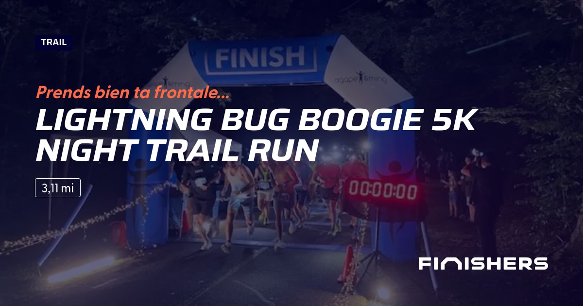 Lightning Bug Boogie 5K Night Trail Run — photo 2 sur 2