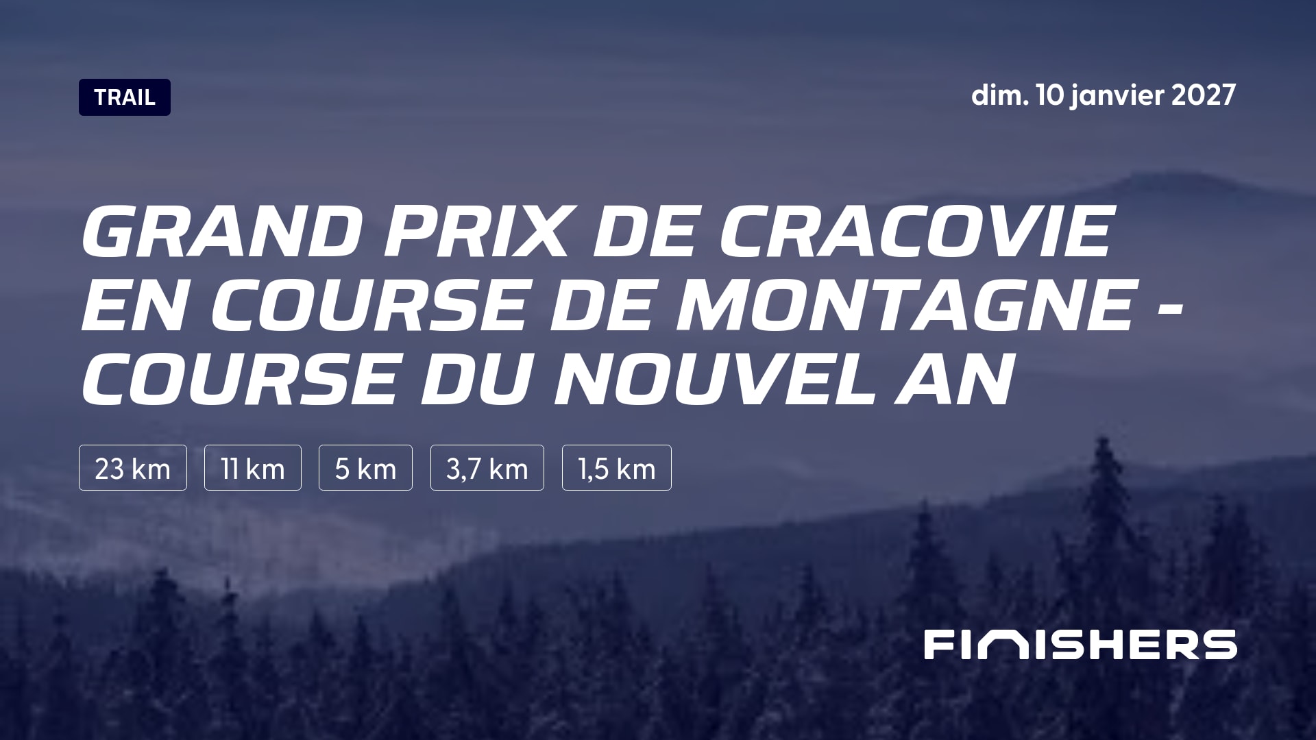 Grand Prix de Cracovie en Course de Montagne - Course du Nouvel An — photo 4 sur 5