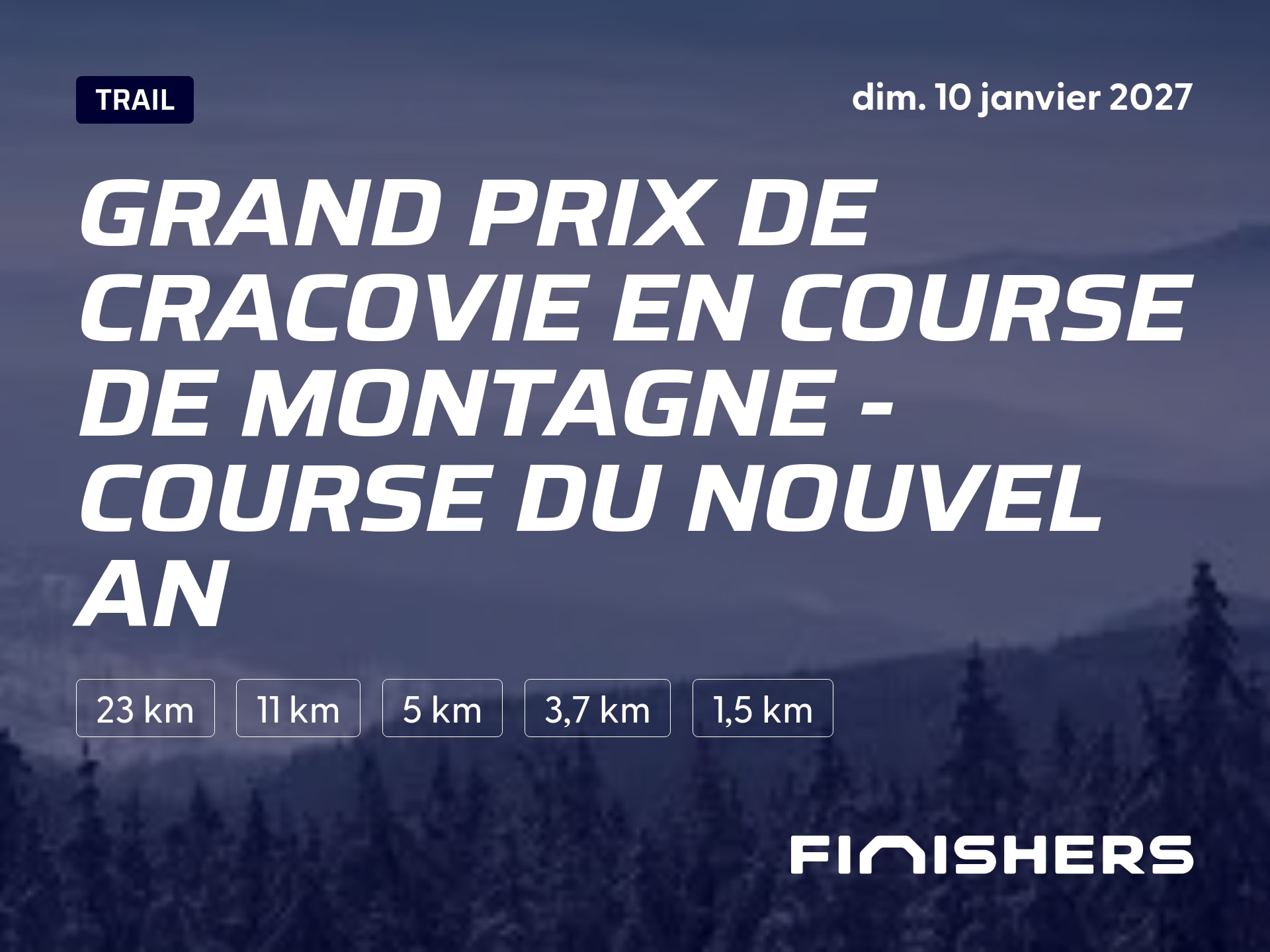 Grand Prix de Cracovie en Course de Montagne - Course du Nouvel An — photo 3 sur 5