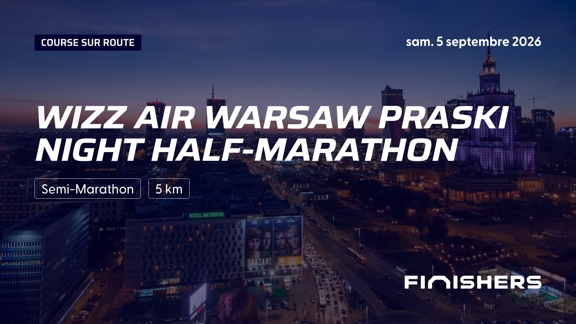 WIZZ AIR Warsaw Praski Night Half-marathon — foto 4 su 5