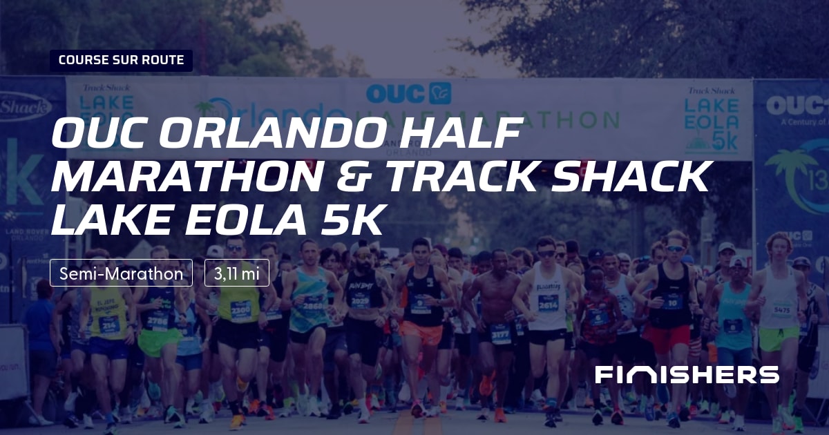 OUC Orlando Half Marathon & Track Shack Lake Eola 5k — fotografie 2 na 2