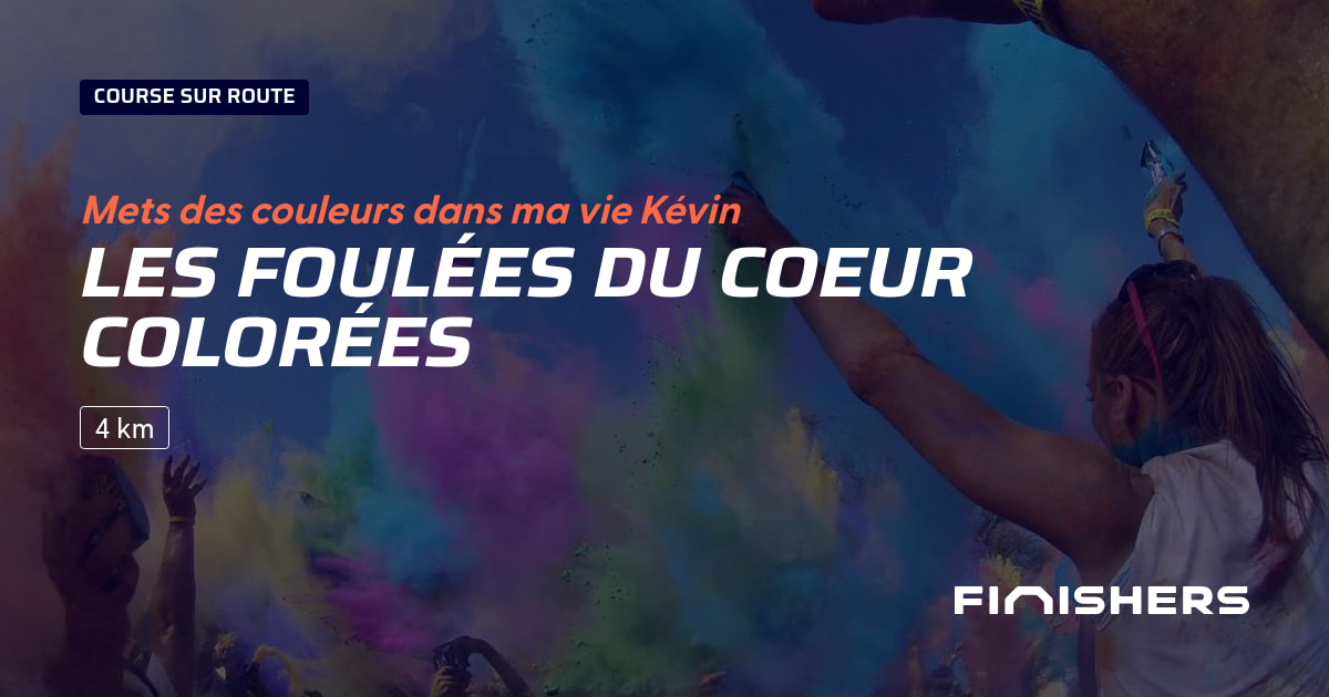 Les foulées du coeur colorées — Foto 2 auf 2