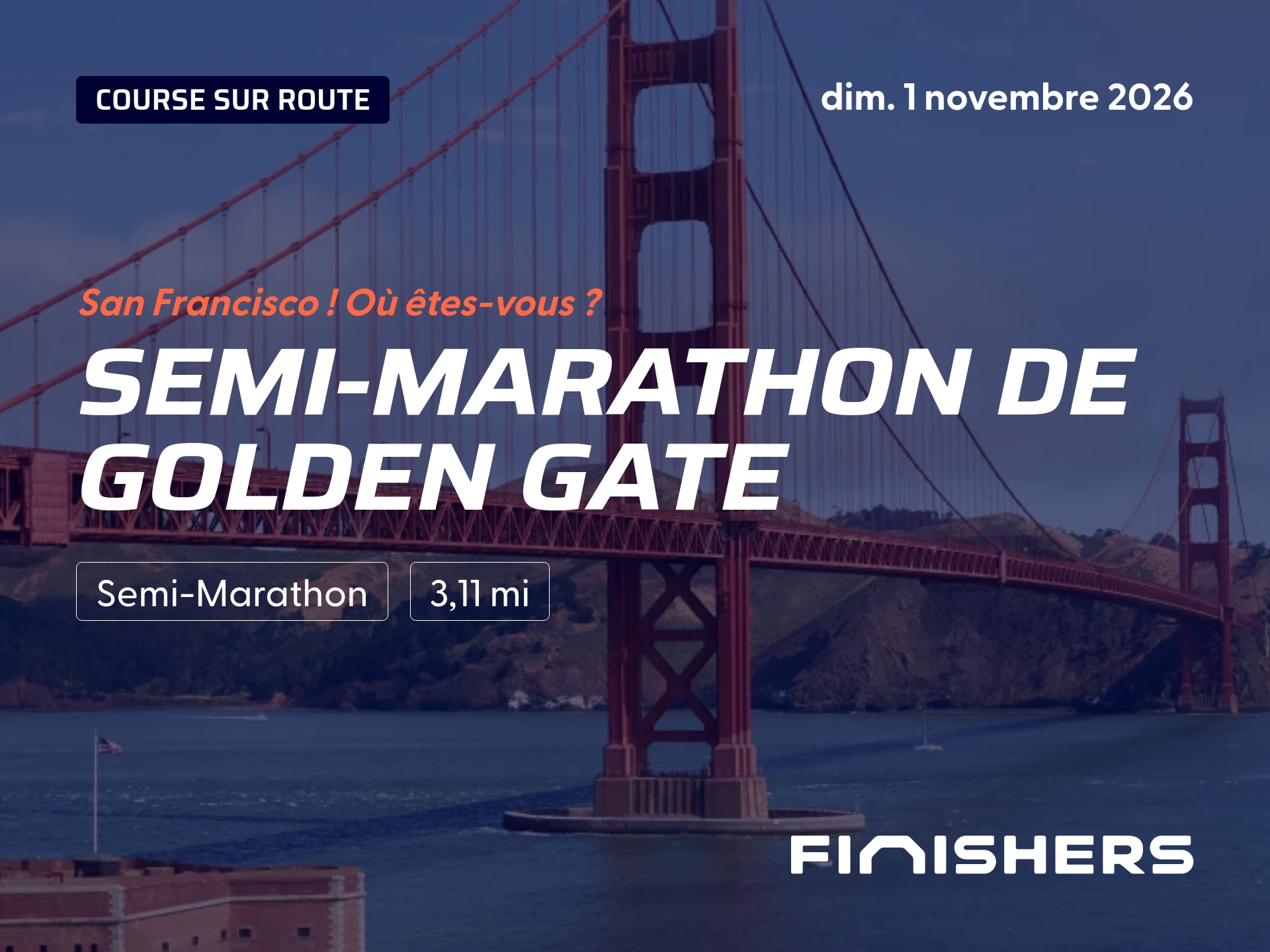 Semi-Marathon de Golden Gate — photo 3 sur 5