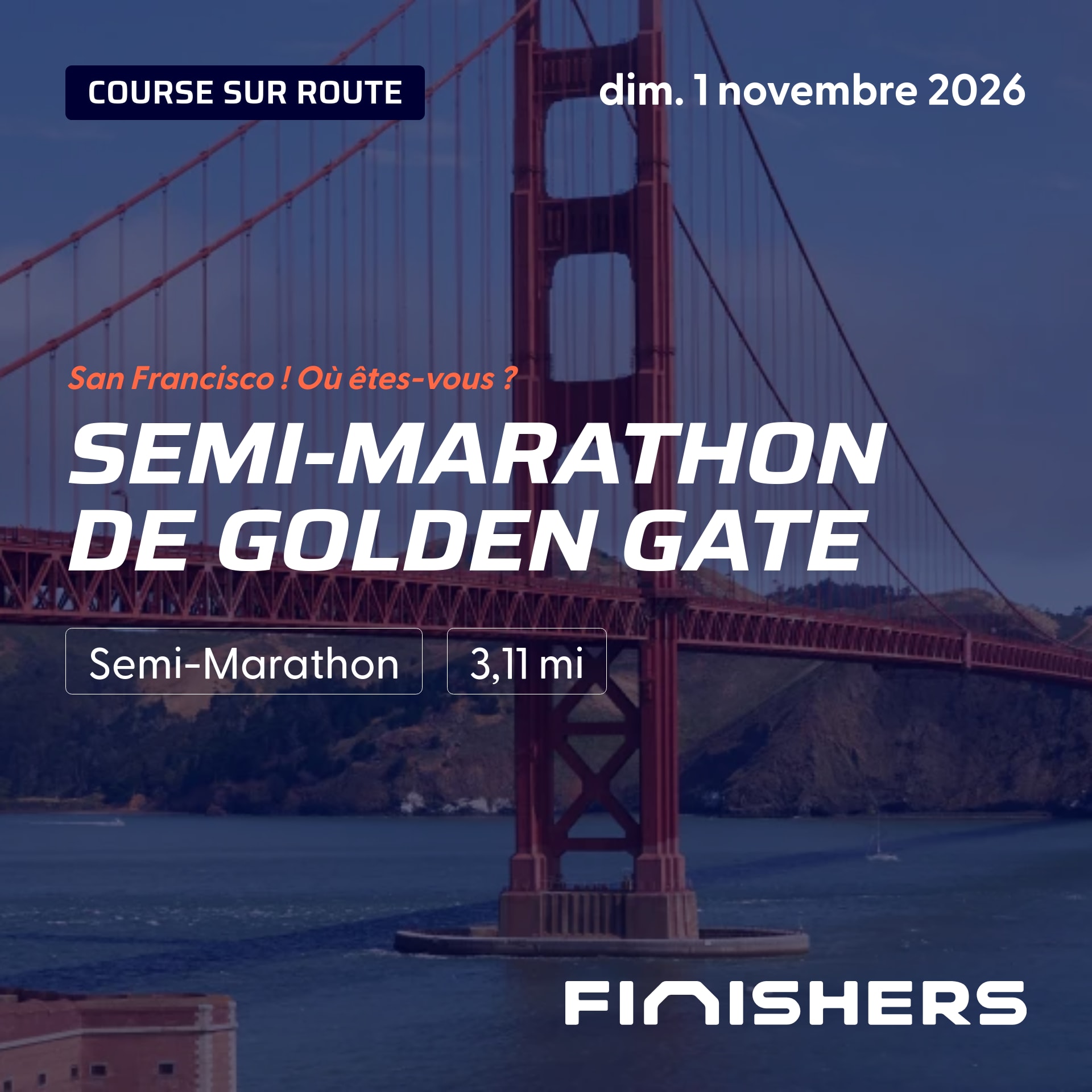 Semi-Marathon de Golden Gate — photo 2 sur 5
