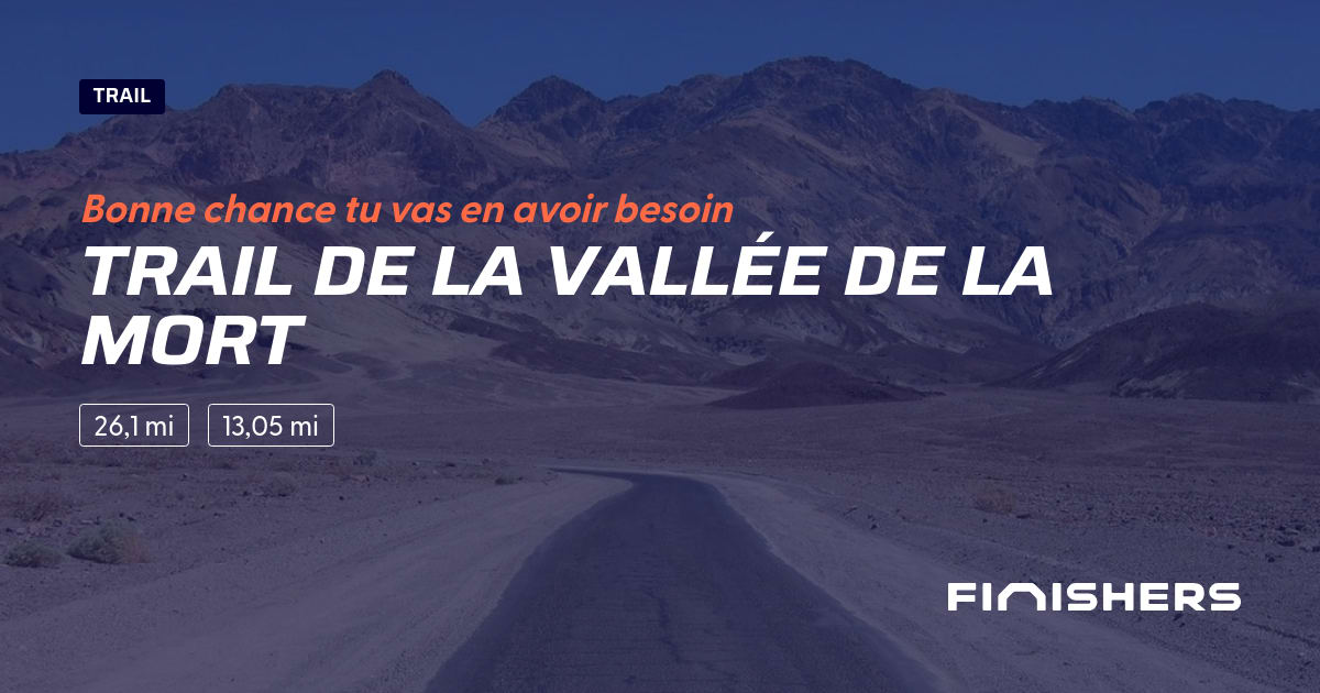 Trail de la VALLÉE DE LA MORT — foto 2 op 2