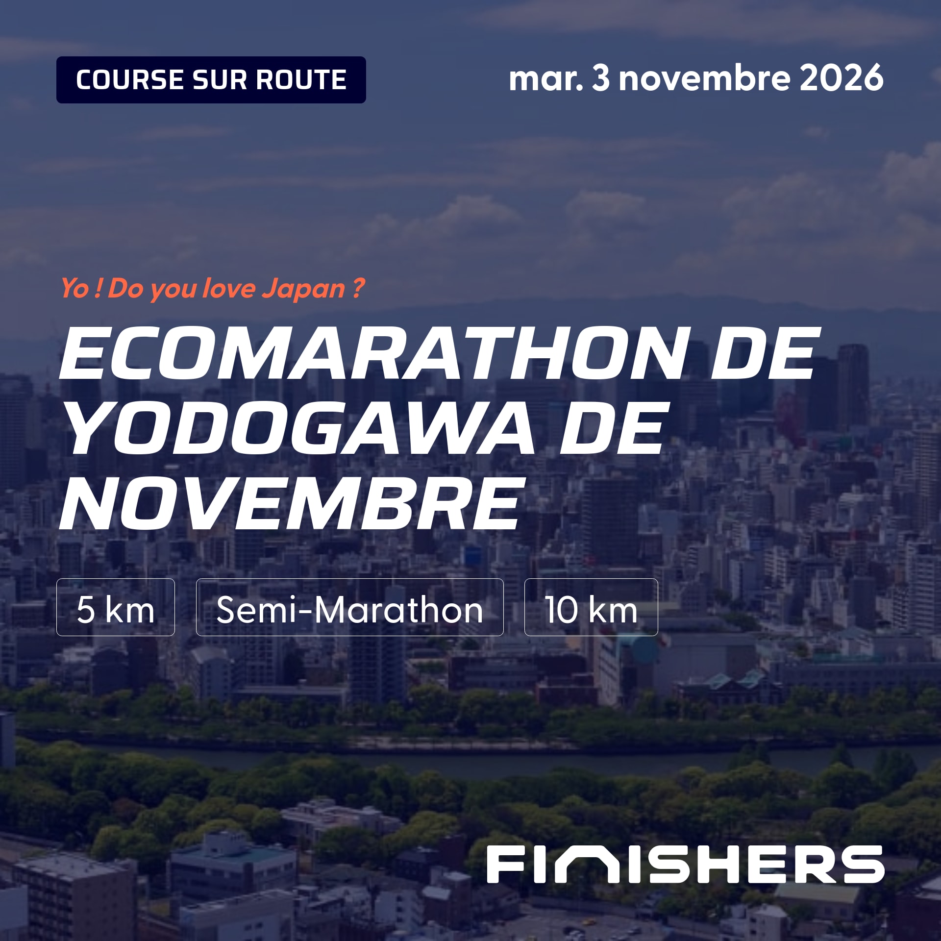 Ecomarathon de Yodogawa de Novembre — photo 2 sur 5
