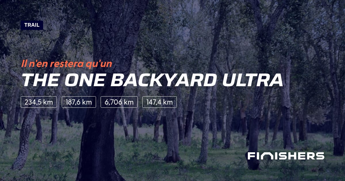 The One Backyard Ultra
