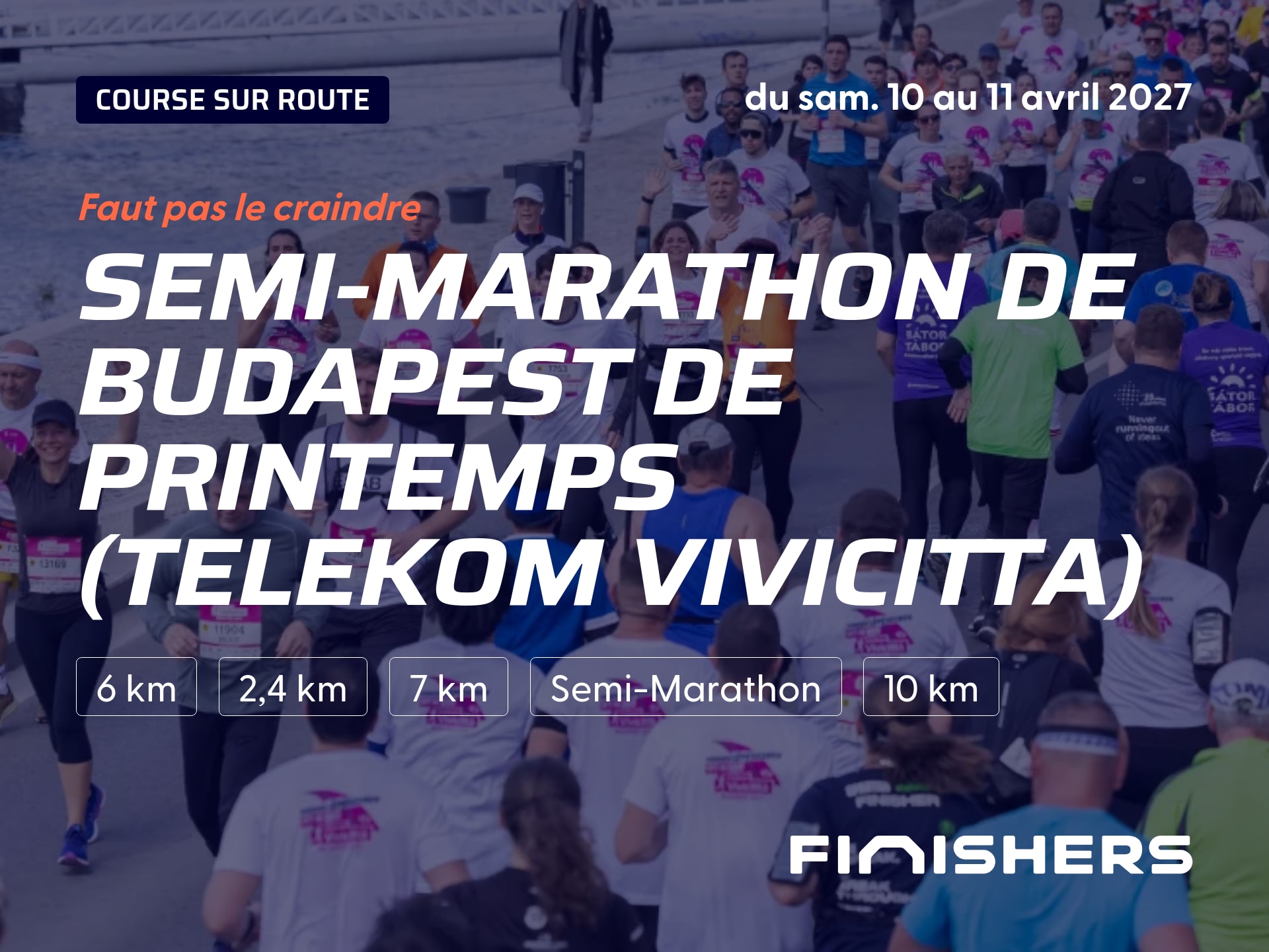 Semi-Marathon de Budapest de Printemps (Telekom Vivicitta) — photo 3 sur 5