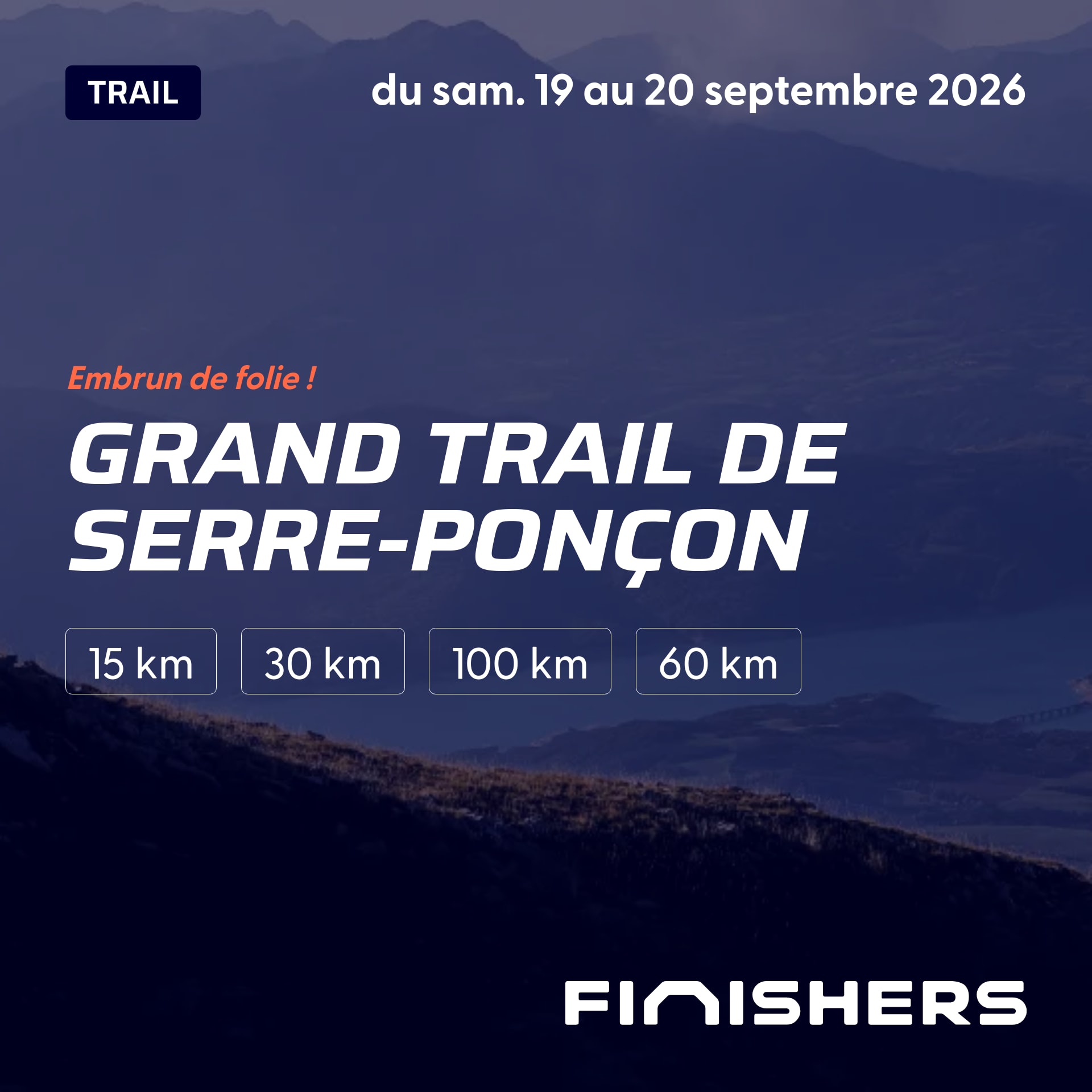 Grand Trail de Serre-Ponçon — photo 2 sur 5