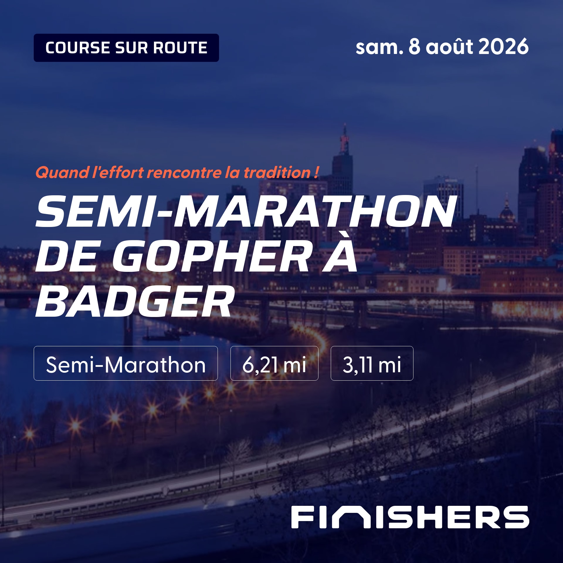 Semi-Marathon de Gopher à Badger — photo 2 sur 5
