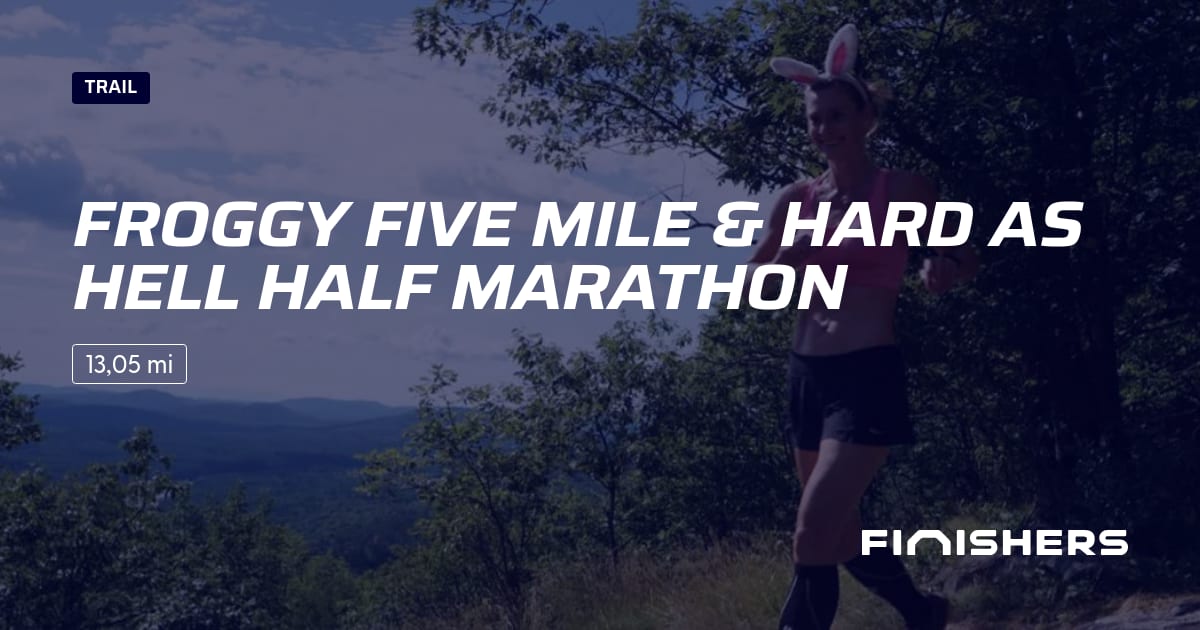 Froggy Five Mile & Hard as Hell Half Marathon — fénykép 2, 2