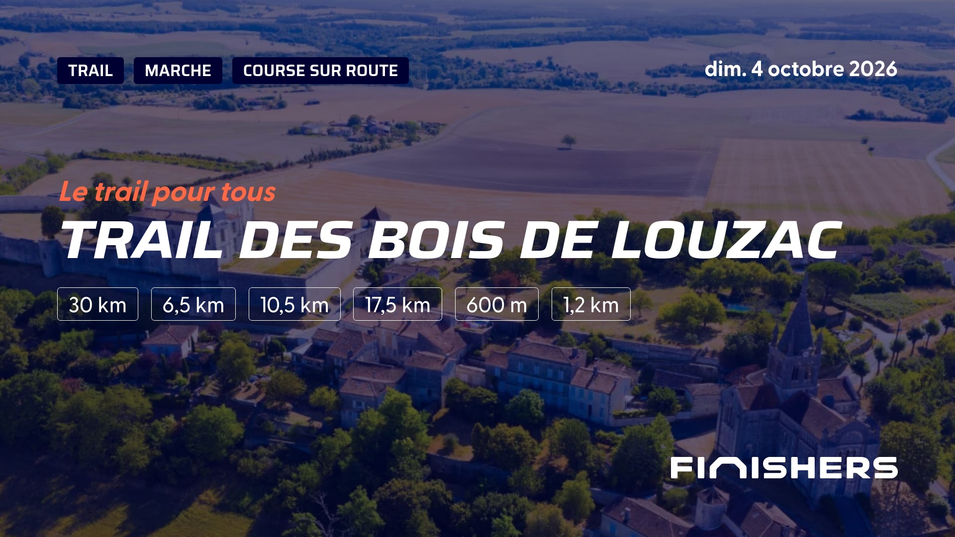 Trail des Bois de Louzac — photo 4 sur 5