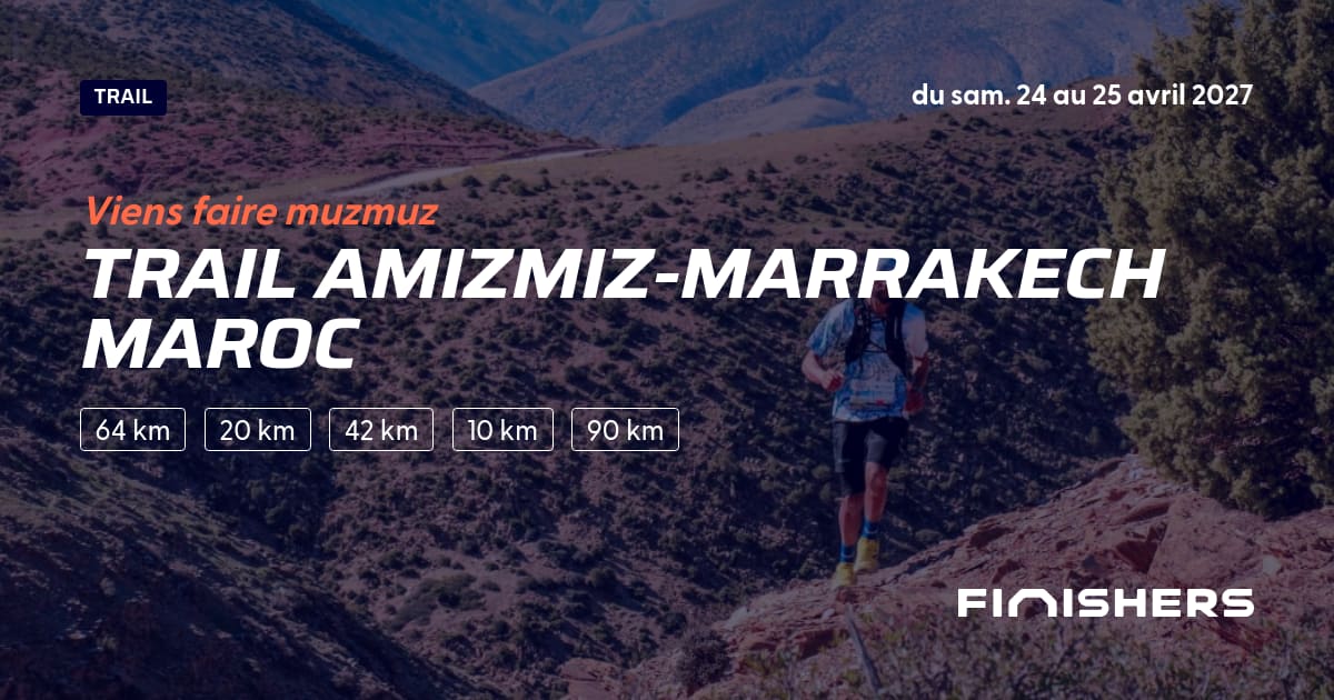 Trail Amizmiz-Marrakech Morocco
