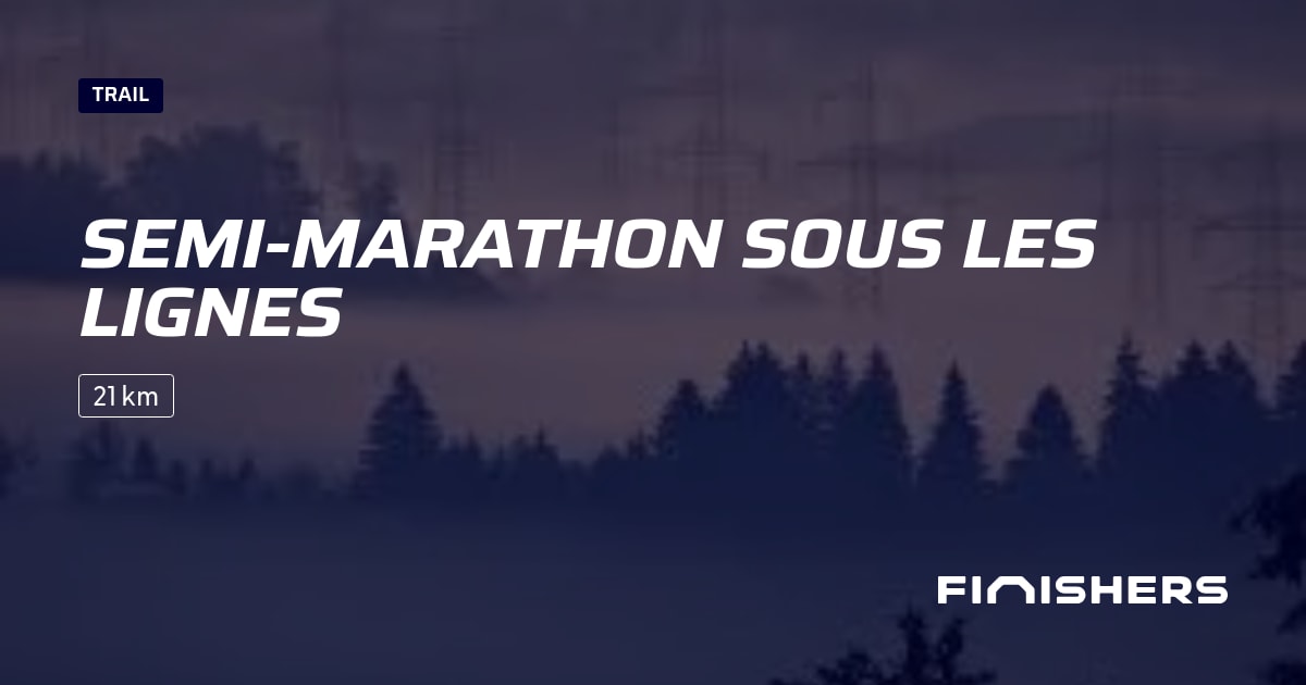 Semi-marathon Sous les Lignes — foto 2 på 2