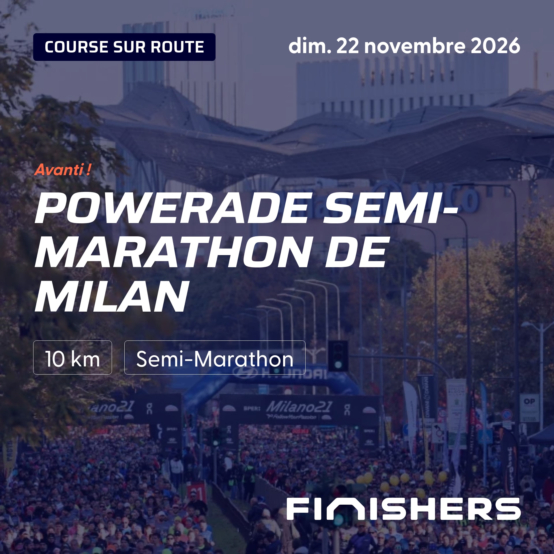 Powerade Semi-Marathon de Milan — photo 2 sur 5