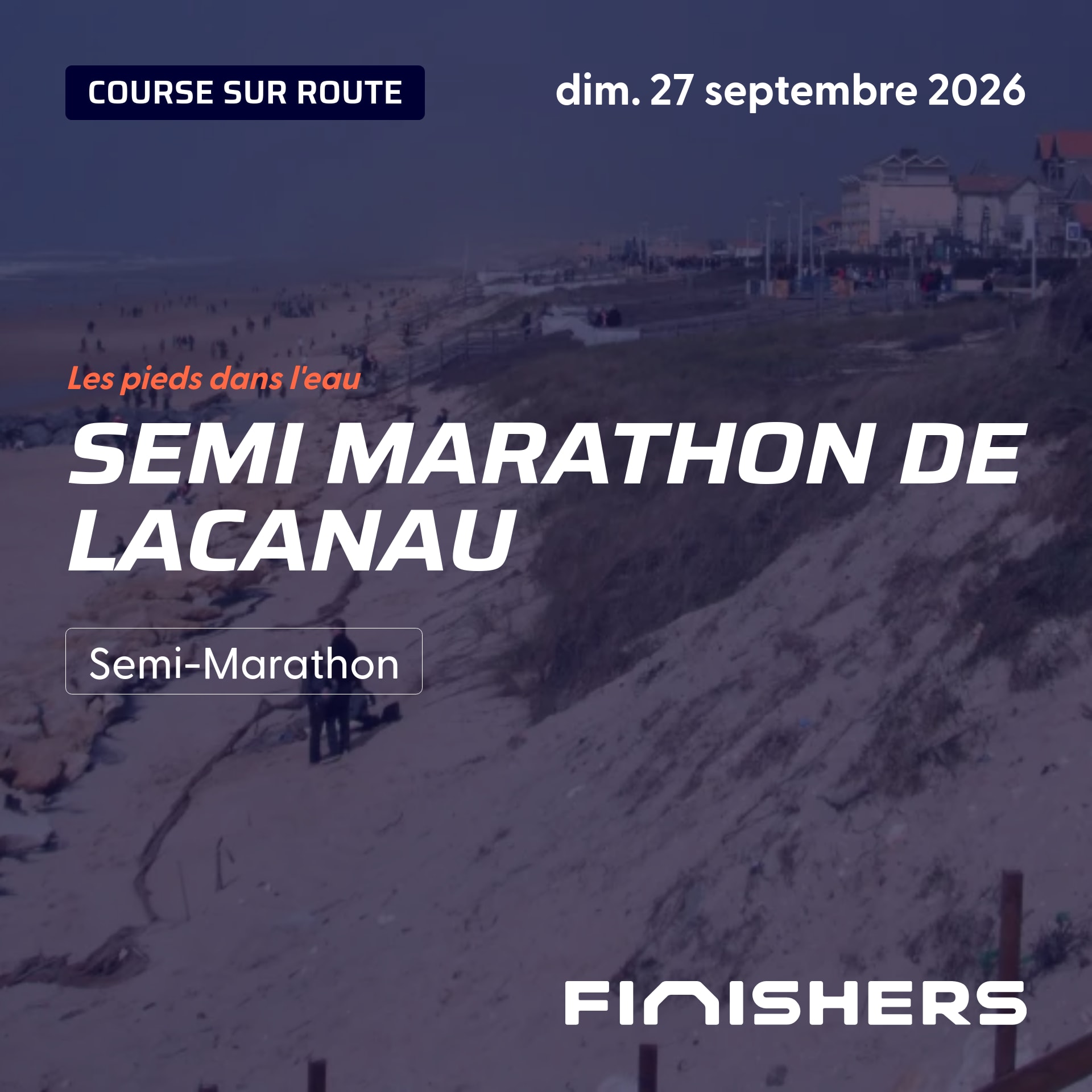 Semi Marathon de Lacanau — 사진 2 on 5