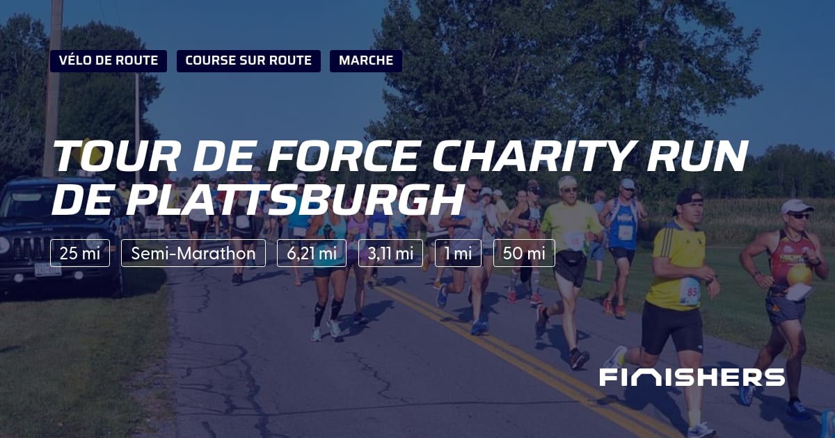 Tour de Force Charity Run de Plattsburgh — photo 2 sur 2