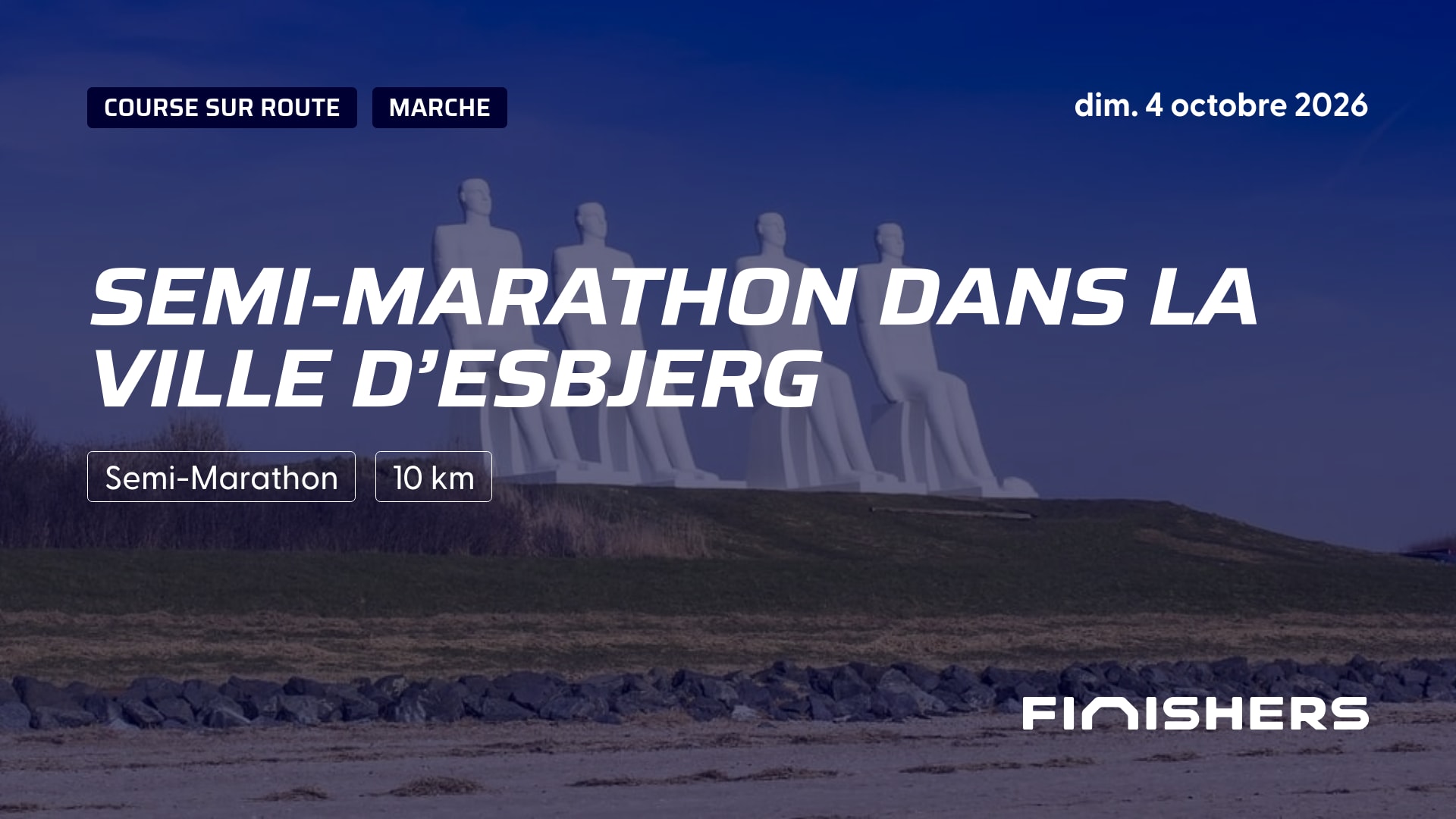 Semi-marathon dans la ville d’Esbjerg — photo 4 sur 5