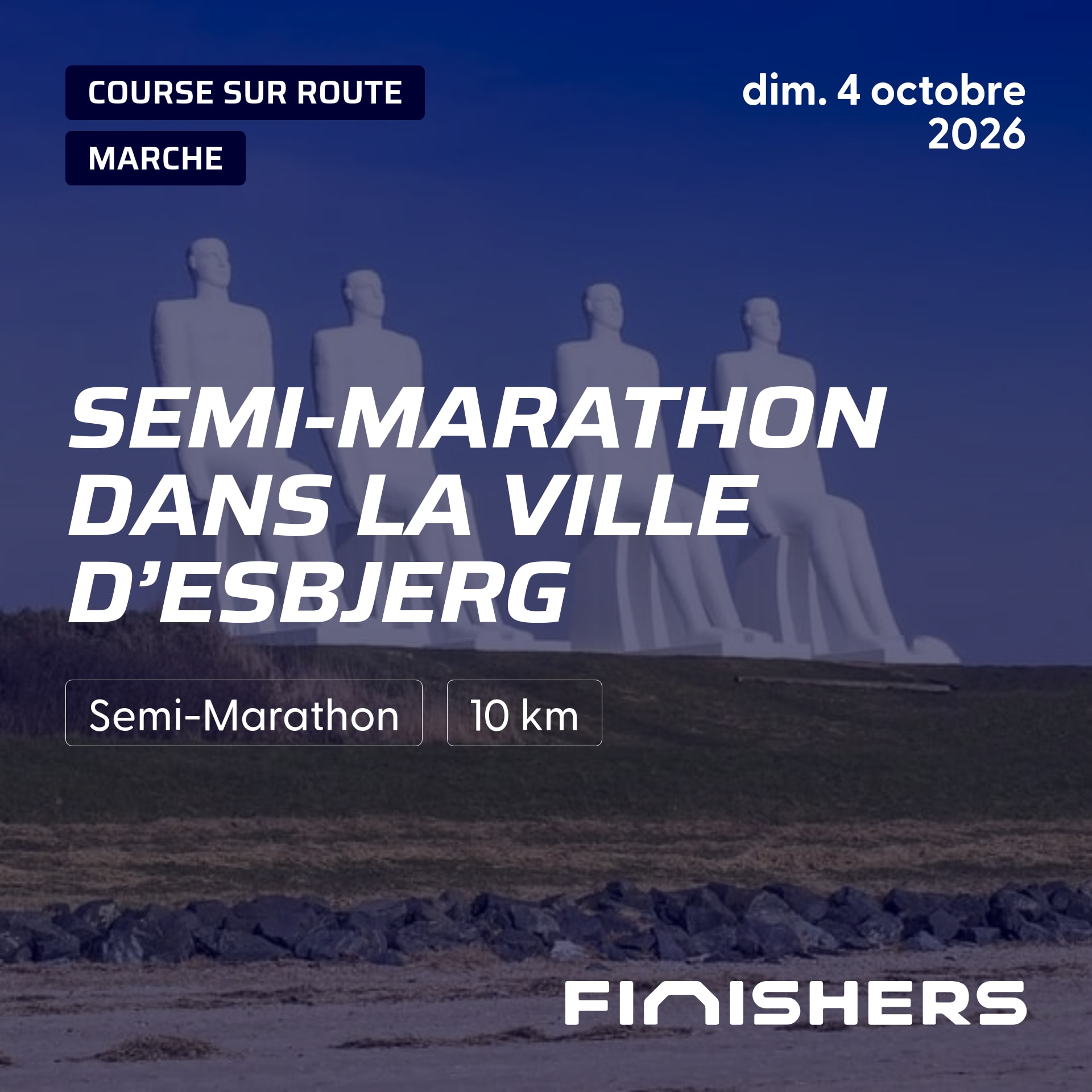 Semi-marathon dans la ville d’Esbjerg — photo 2 sur 5