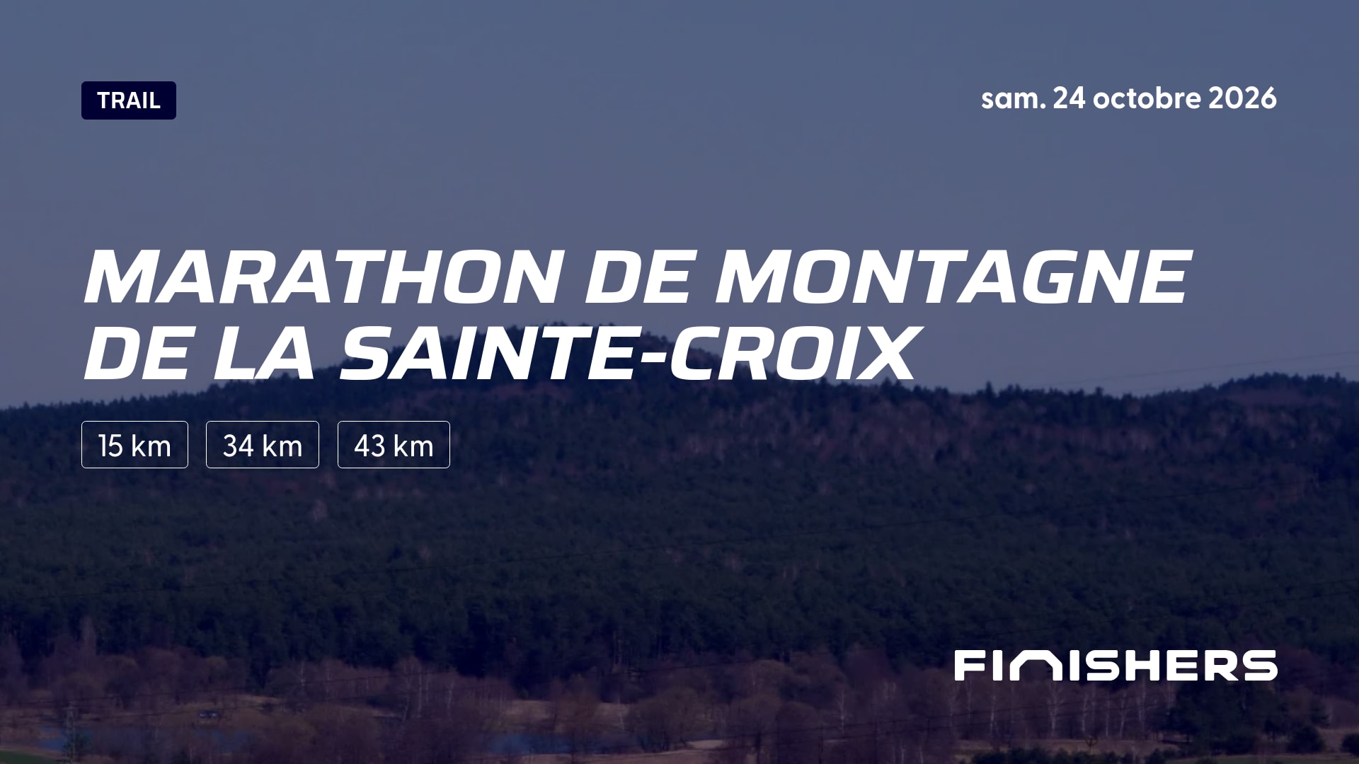 Marathon de montagne de la Sainte-Croix — fotografie 4 na 5