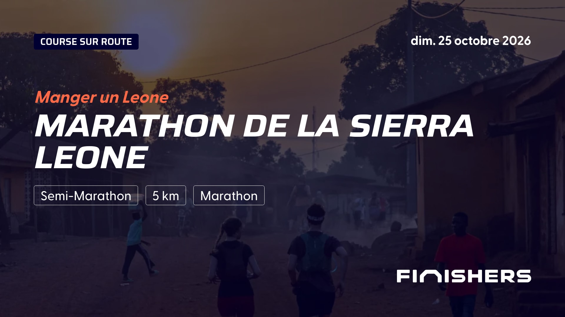 Marathon de la Sierra Leone — 5 üzerindeki 4 fotoğrafı