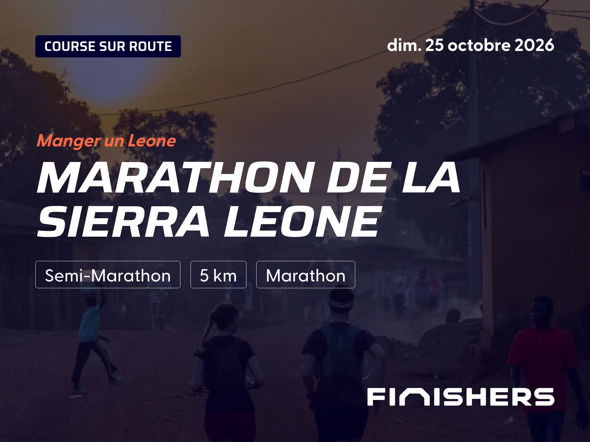 Marathon de la Sierra Leone — 5 üzerindeki 3 fotoğrafı