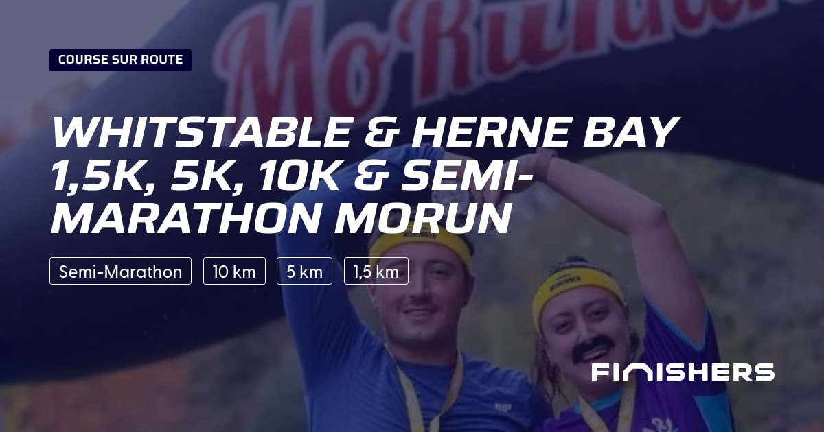 Whitstable & Herne Bay 1,5k, 5k, 10k & Semi-Marathon MoRun — photo 2 sur 2