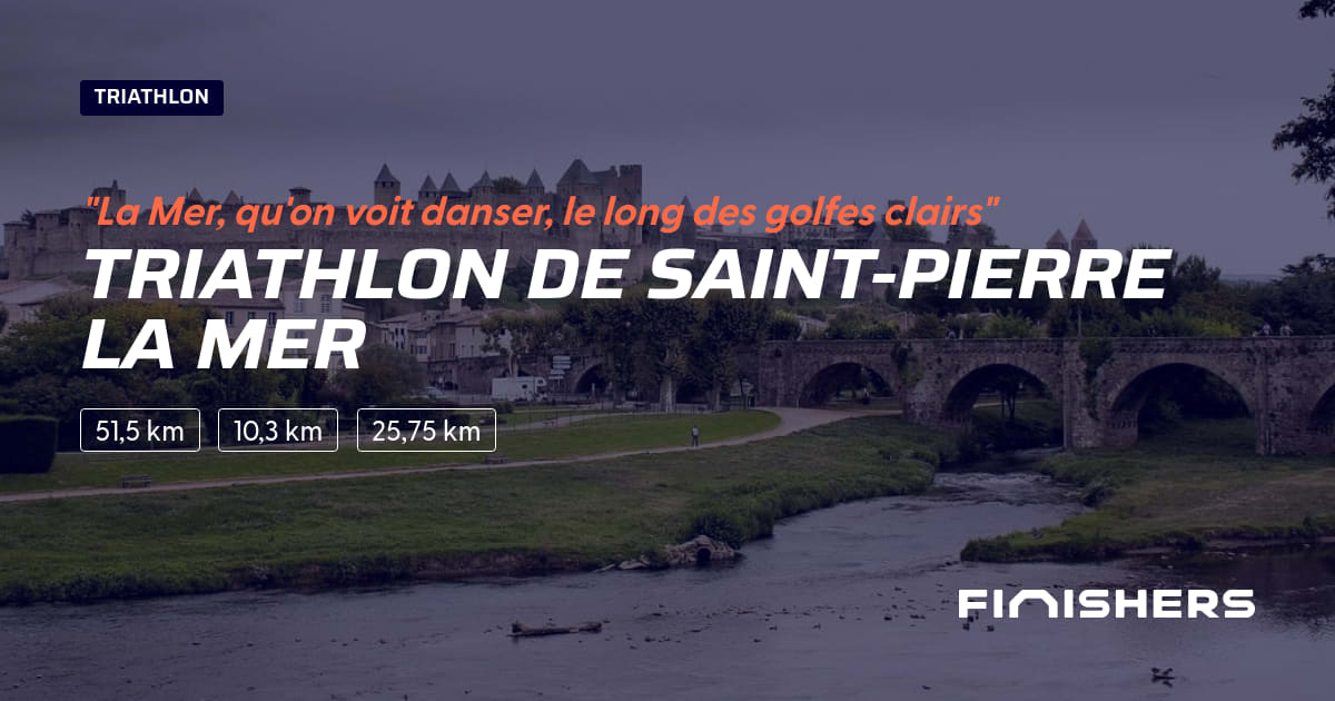 Triathlon de Saint-Pierre la Mer — zdjęcie 2 na 2