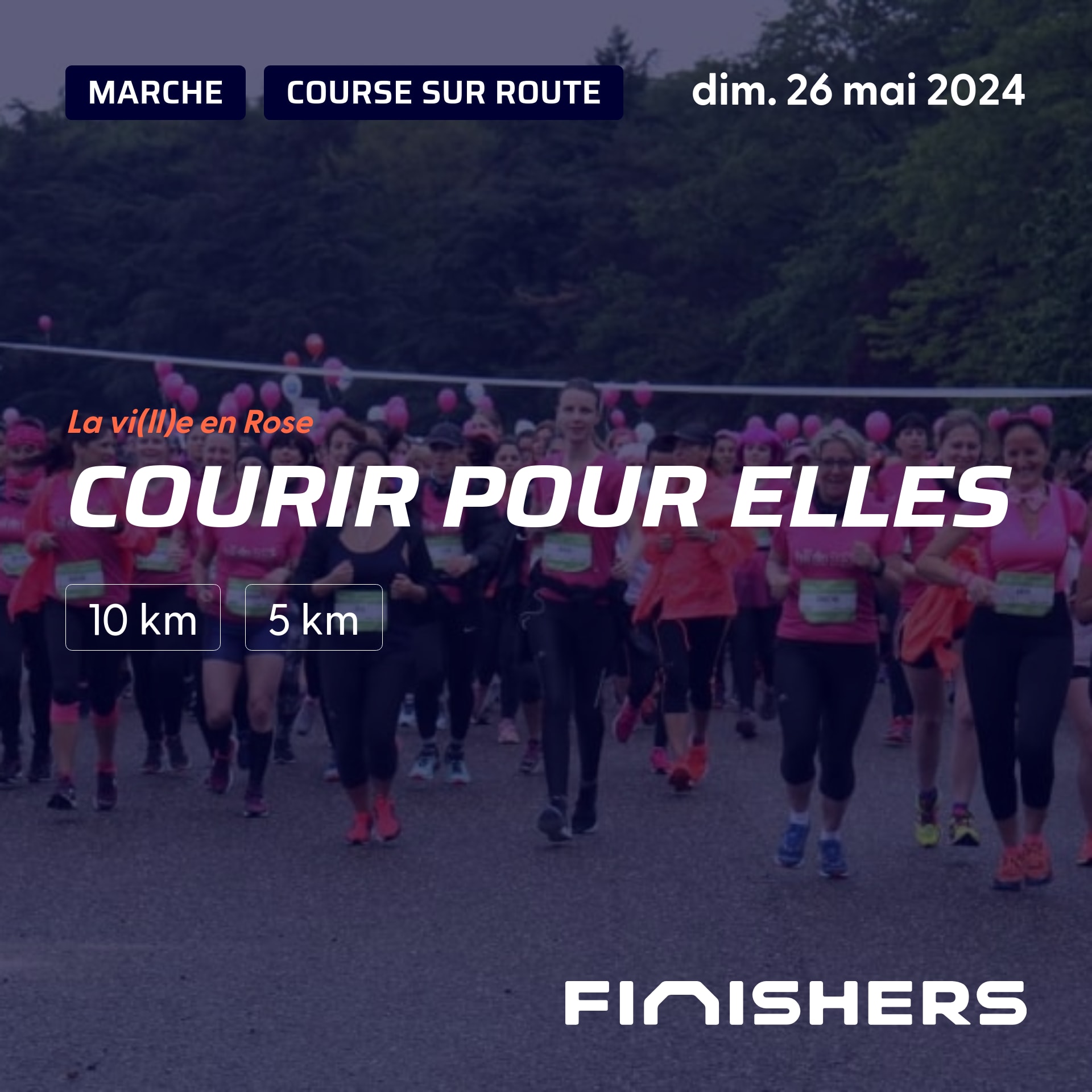 Courir POUR ELLES - Association de lutte contre le cancer féminin