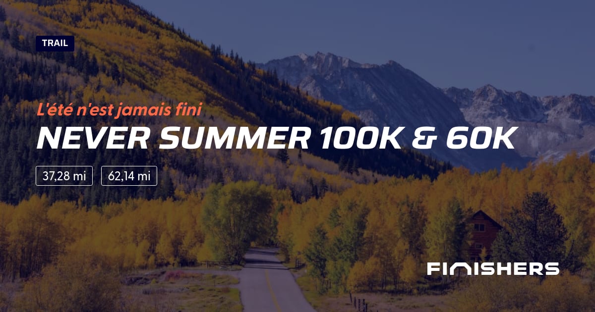 Never Summer 100k & 60k — fotografie 2 na 2