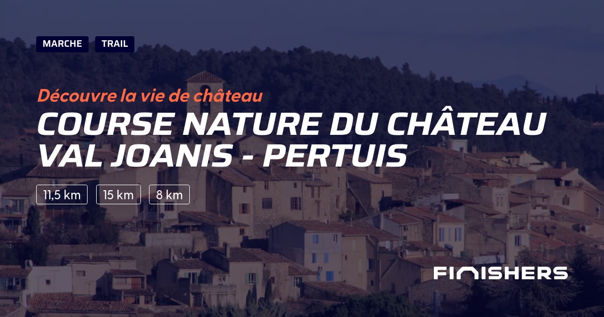 Course Nature du Château Val Joanis - Pertuis — photo 2 sur 2