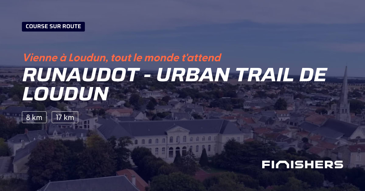 Runaudot - Urban Trail de Loudun — fotografie 2 pe 2