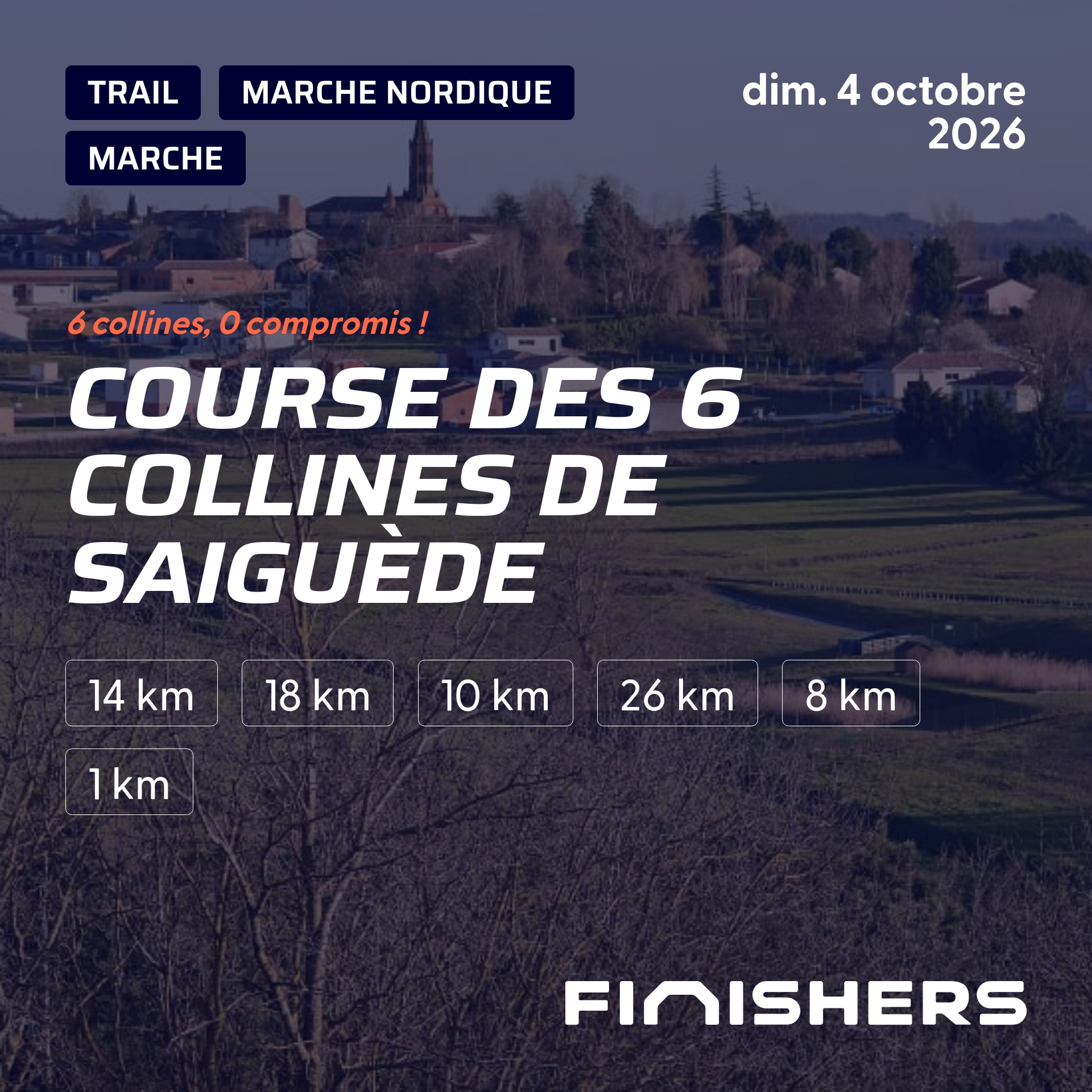 Course des 6 collines de Saiguède — photo 2 sur 5