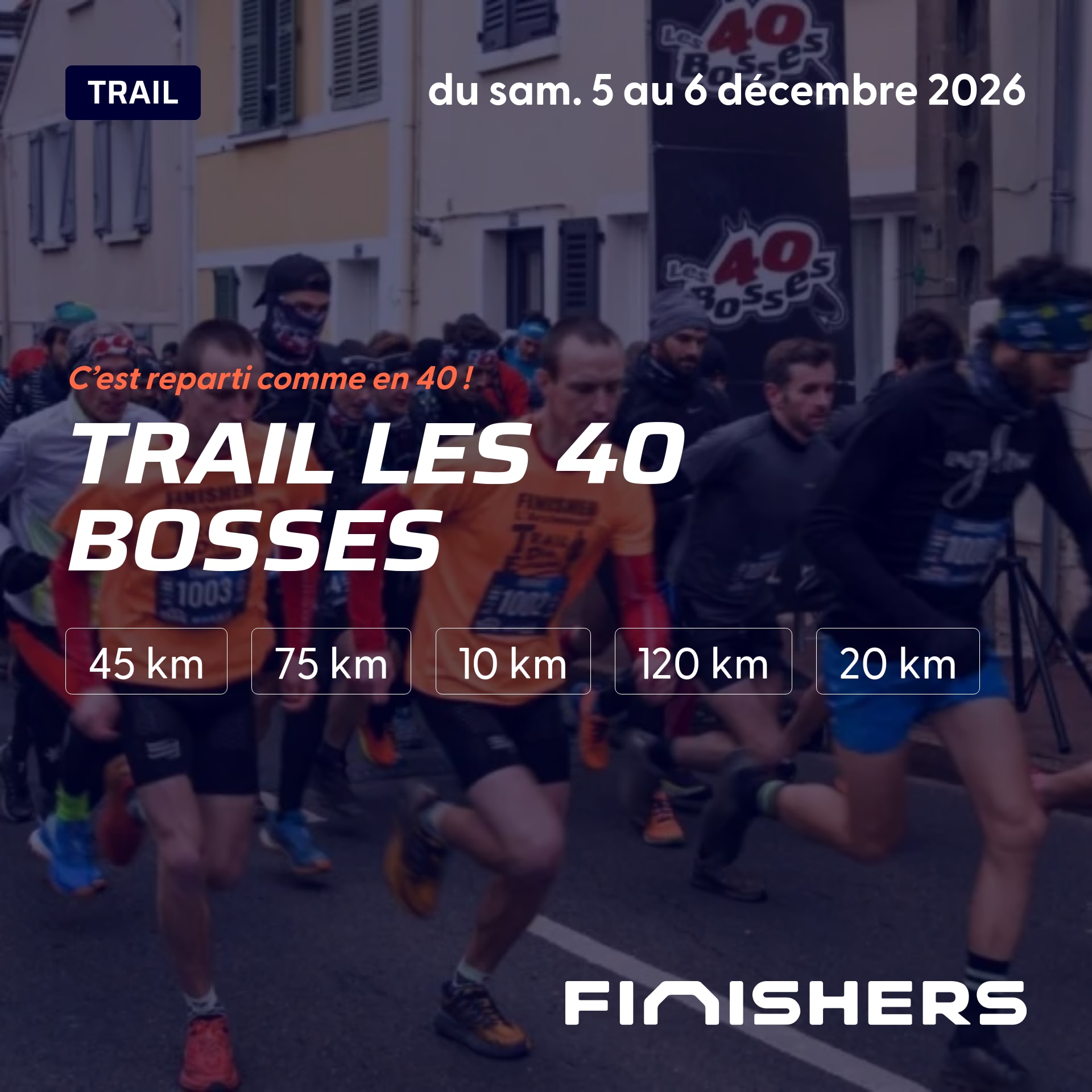 Trail Les 40 Bosses — photo 2 sur 5