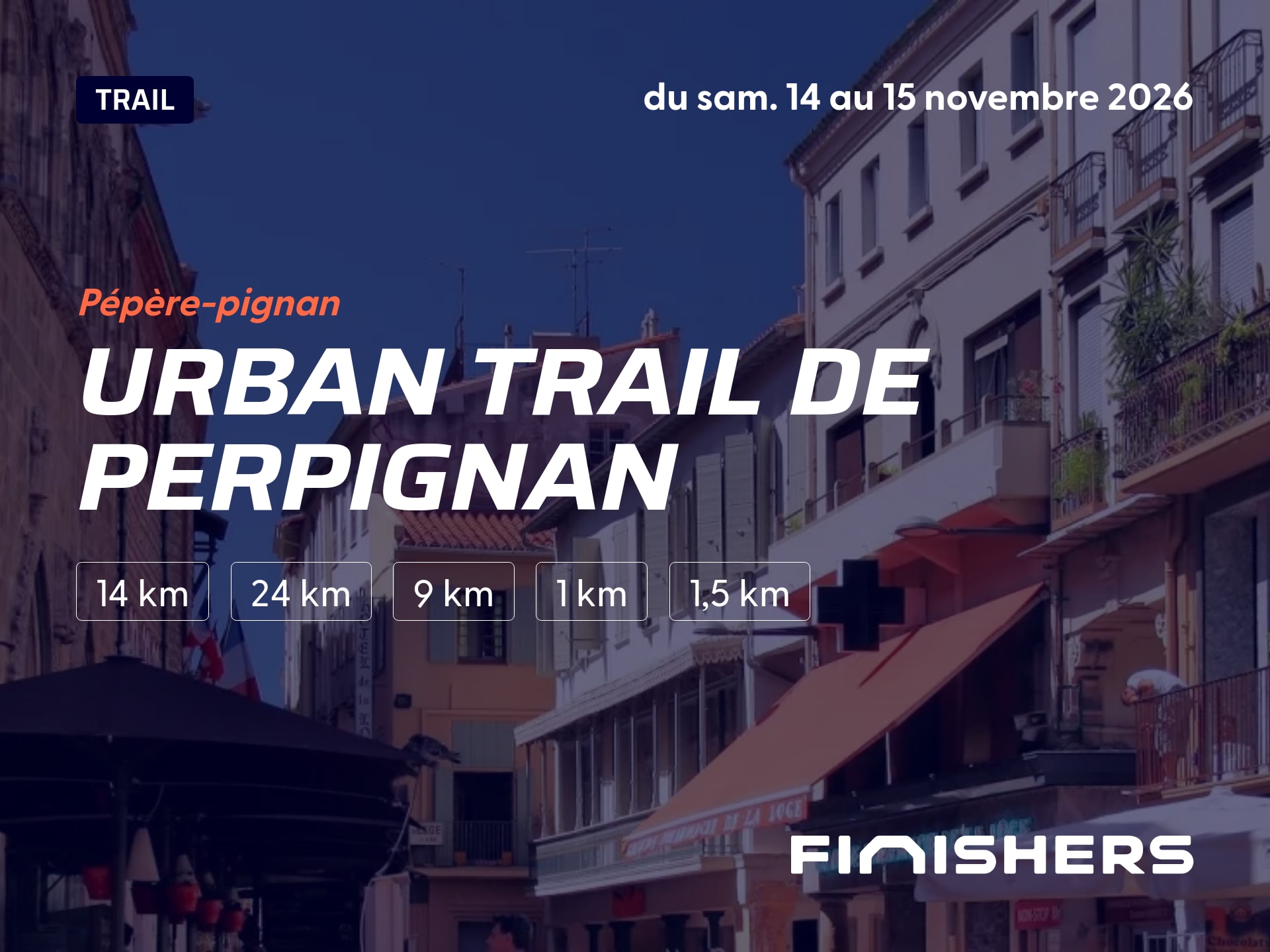 Urban Trail de Perpignan — foto 3 på 5