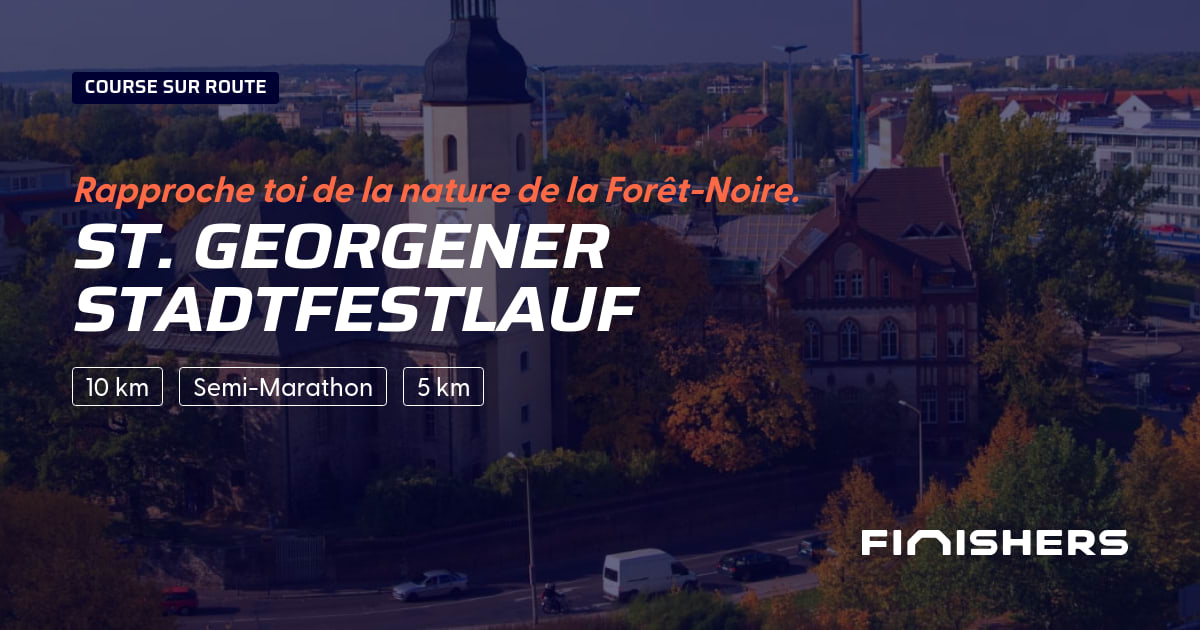 St. Georgener Stadtfestlauf — foto 2 på 2