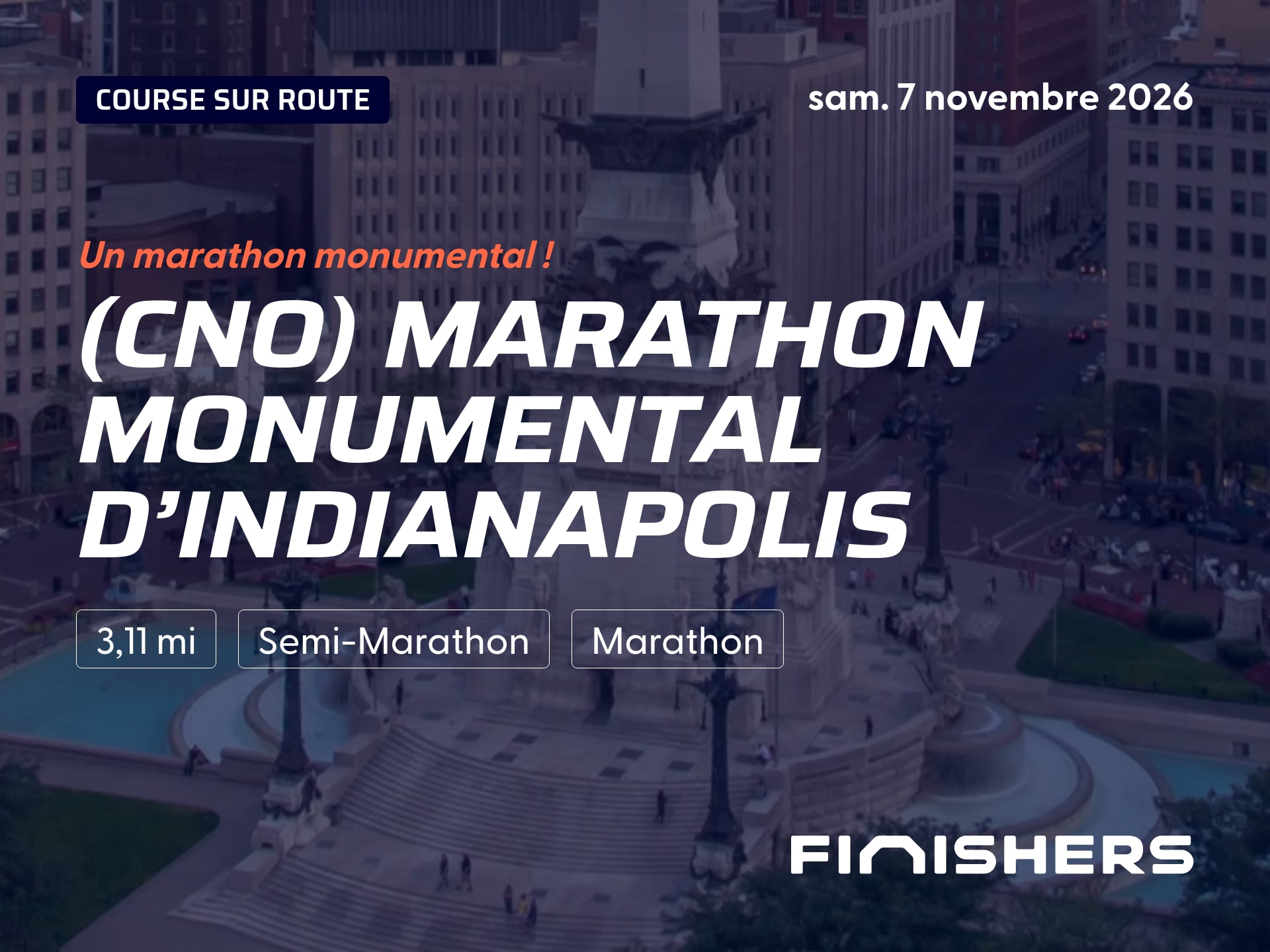 (CNO) Marathon Monumental d’Indianapolis — zdjęcie 3 na 5