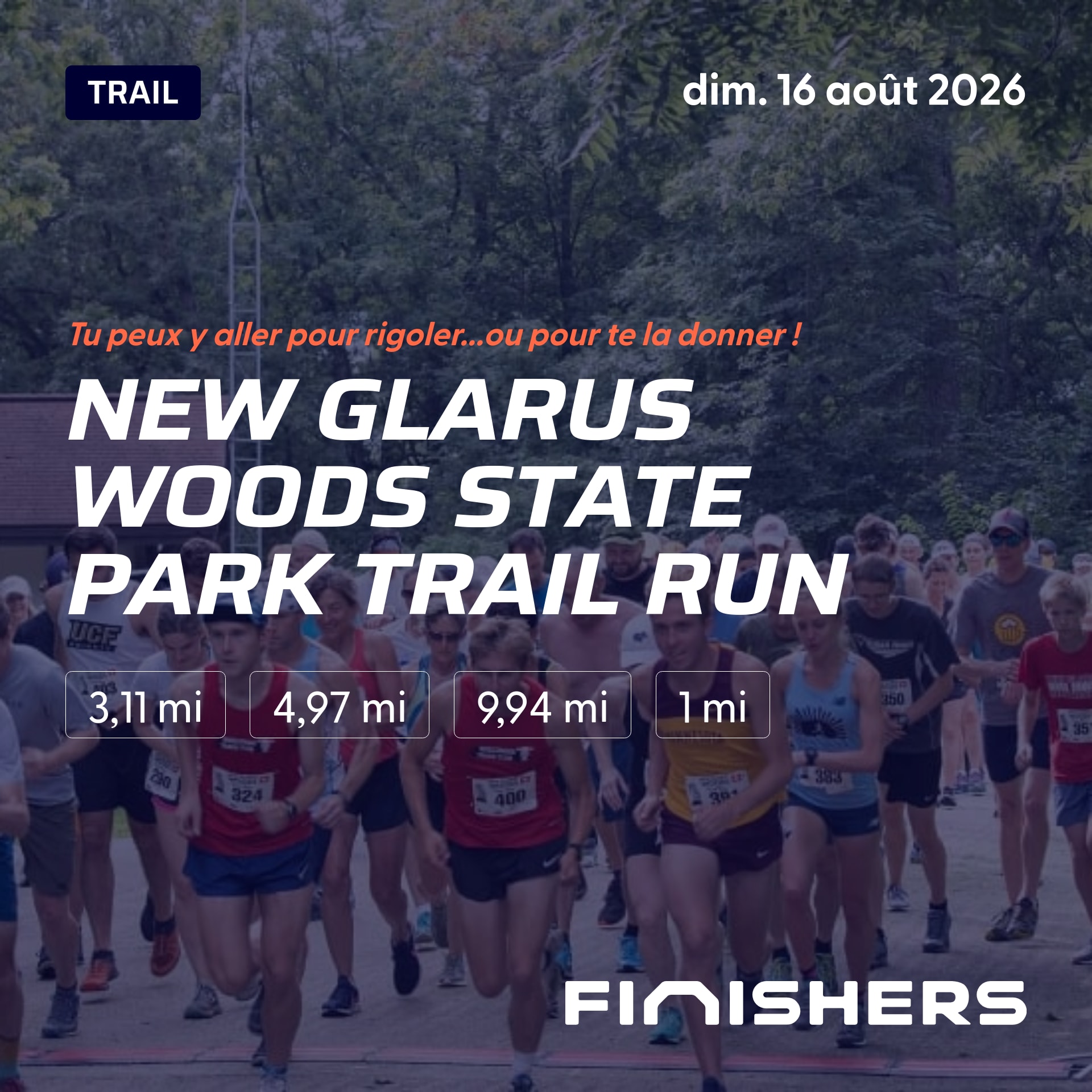 New Glarus Woods State Park Trail Run — photo 2 sur 5