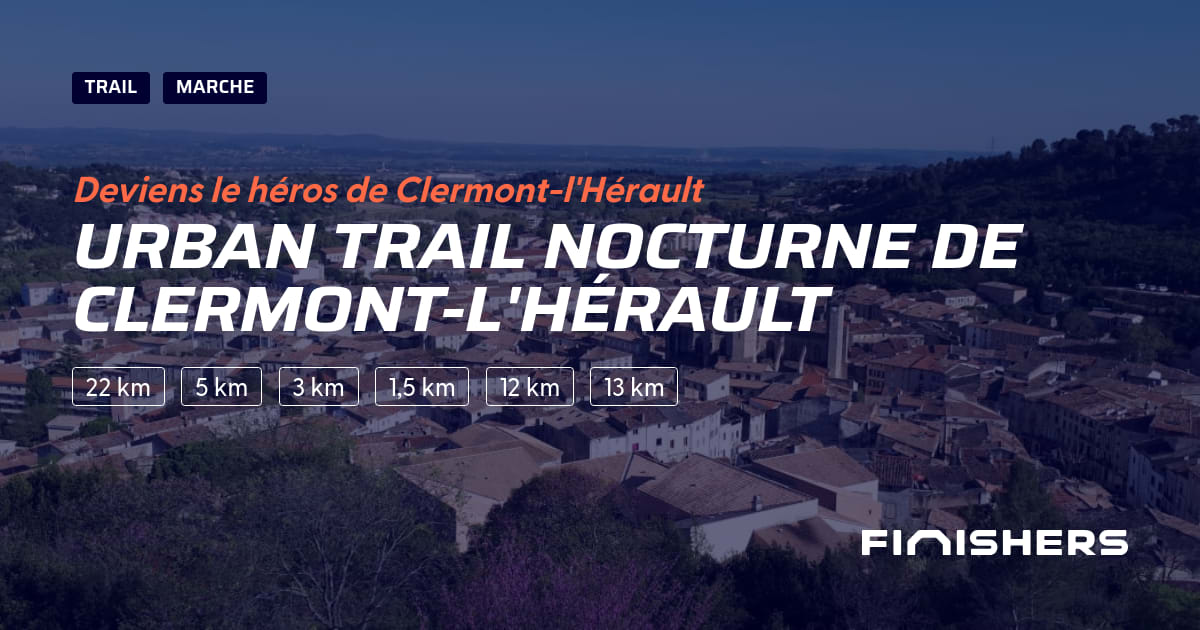 Urban Trail Nocturne de Clermont-l'Hérault — photo 2 sur 2