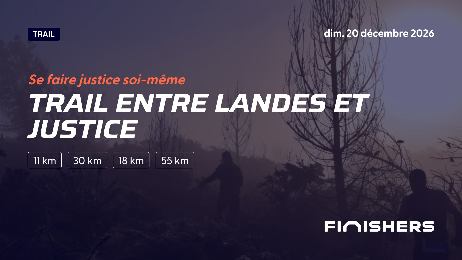 Trail Entre Landes et Justice — foto 4 en 5