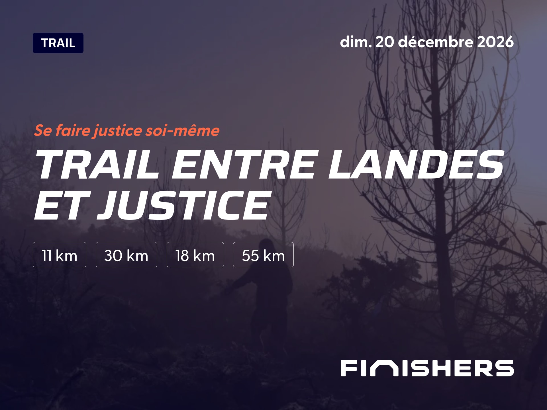 Trail Entre Landes et Justice — foto 3 en 5