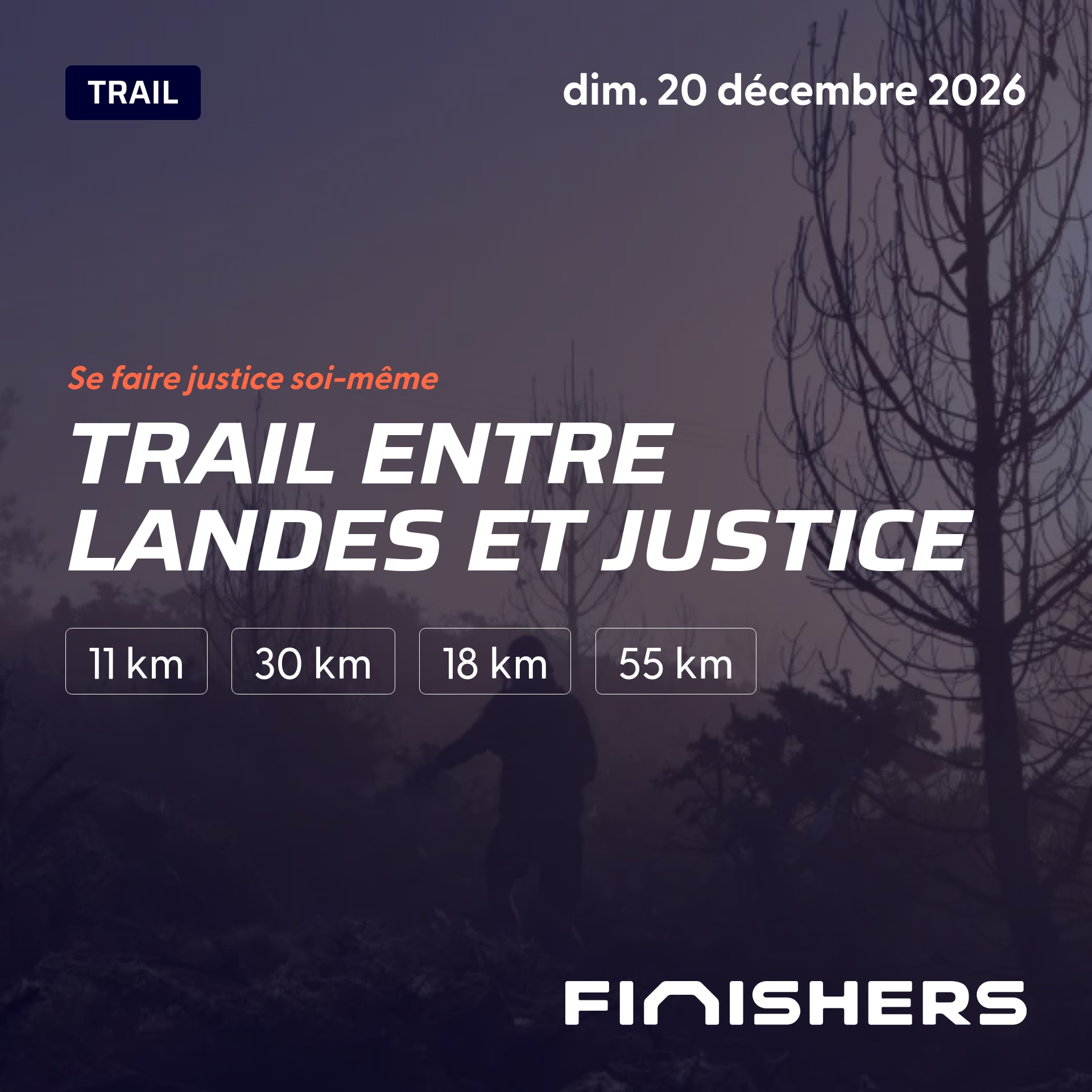 Trail Entre Landes et Justice — foto 2 en 5