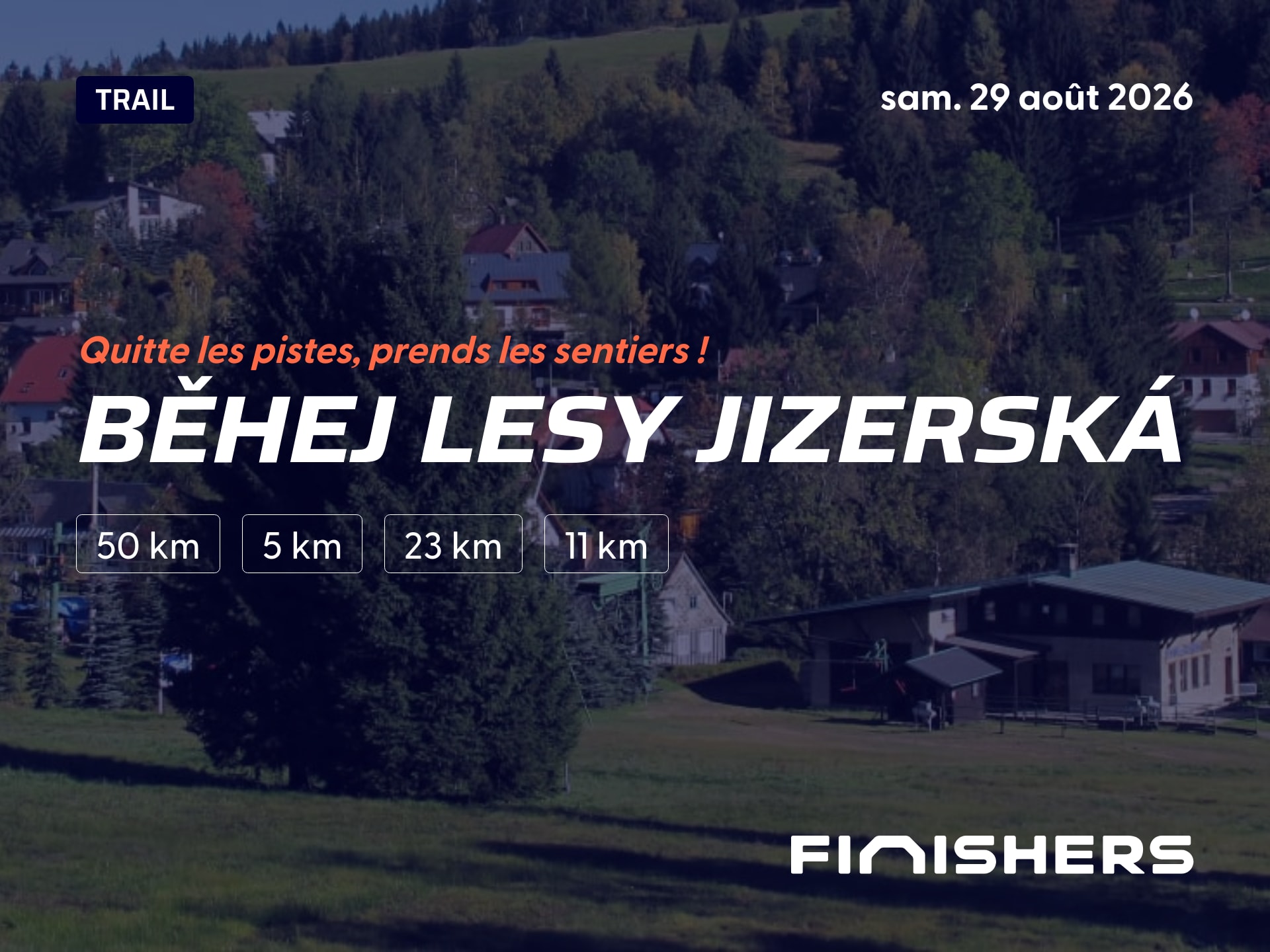 Běhej lesy Jizerská — photo 3 sur 5