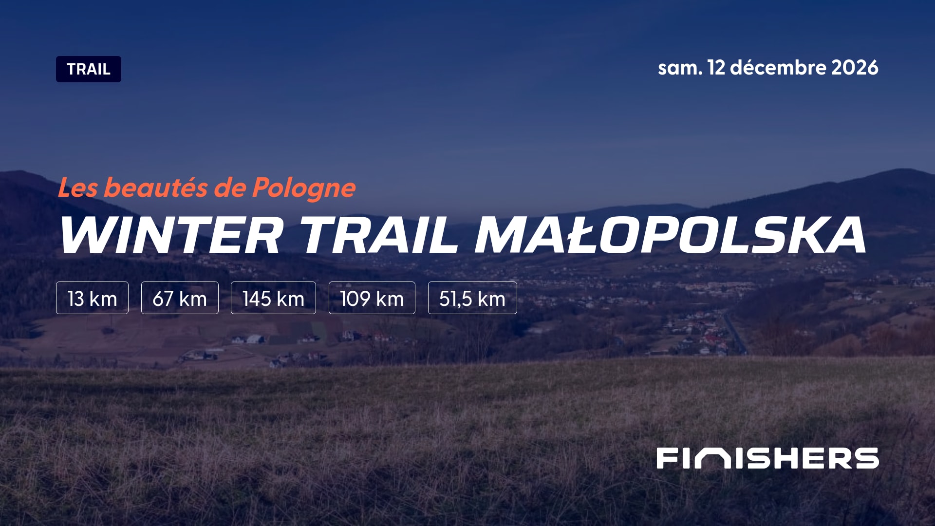 Winter Trail Małopolska — fénykép 4, 5