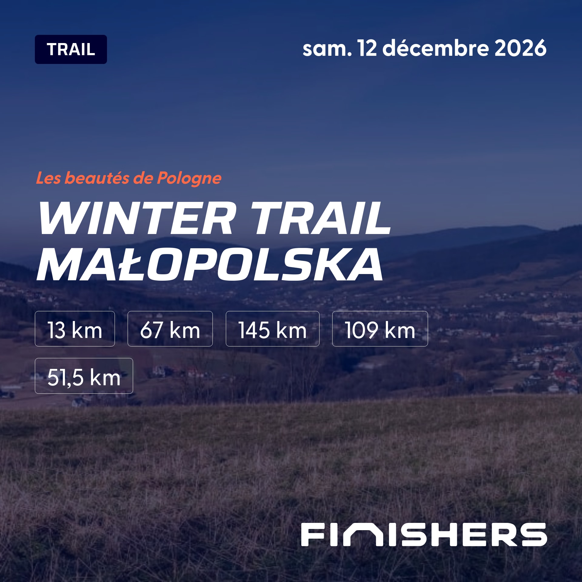Winter Trail Małopolska — fénykép 2, 5