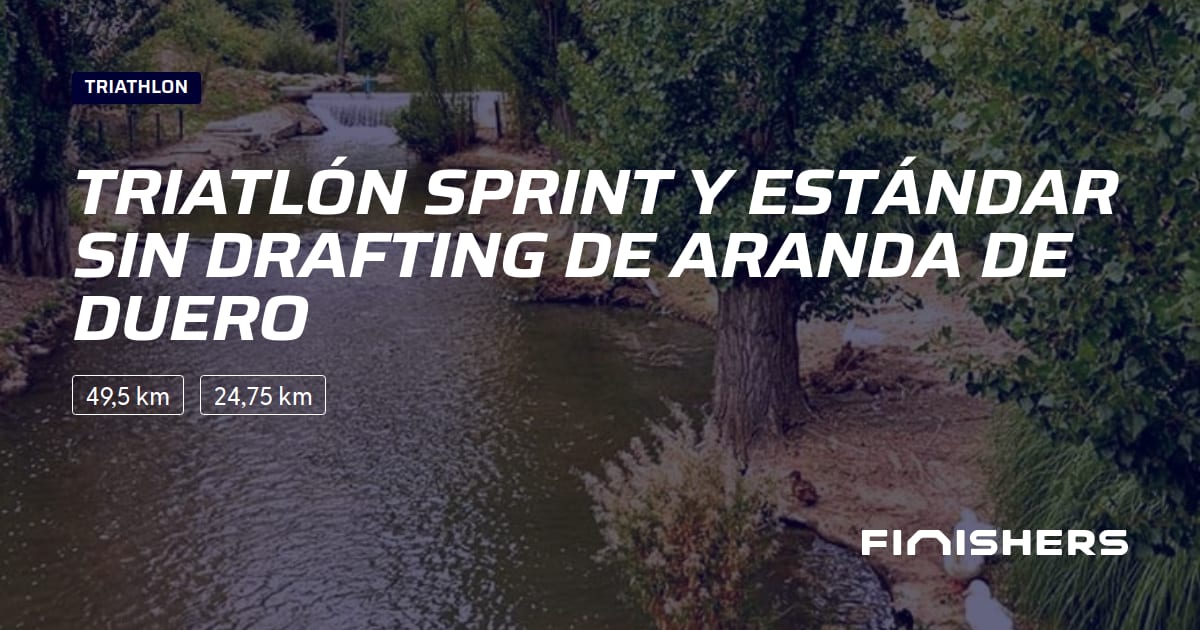 Triatlón sprint y estándar sin drafting de Aranda de Duero — photo 2 sur 2