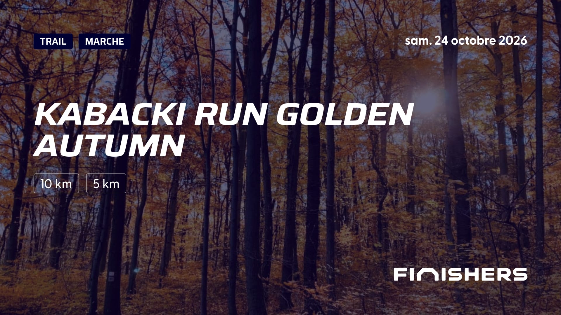 Kabacki Run Golden Autumn — fotografie 4 na 5